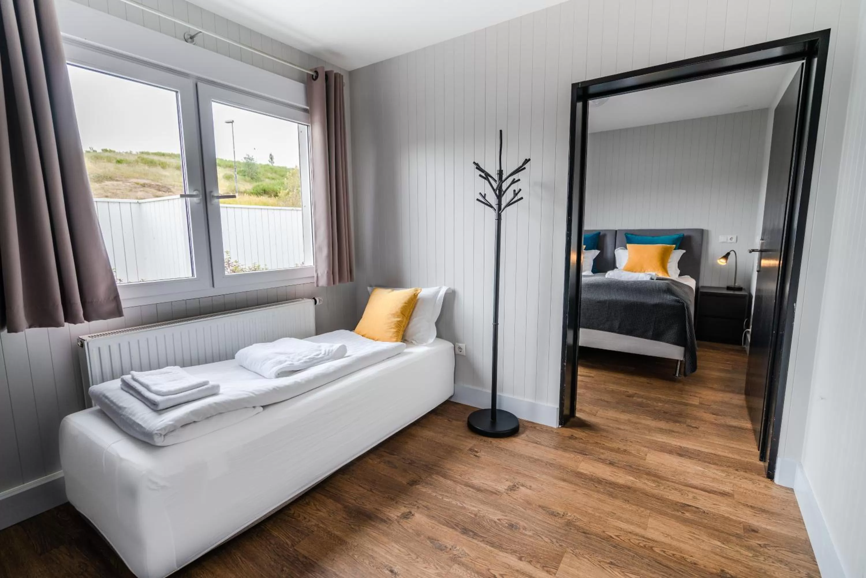 Bed in Frost and Fire Hotel