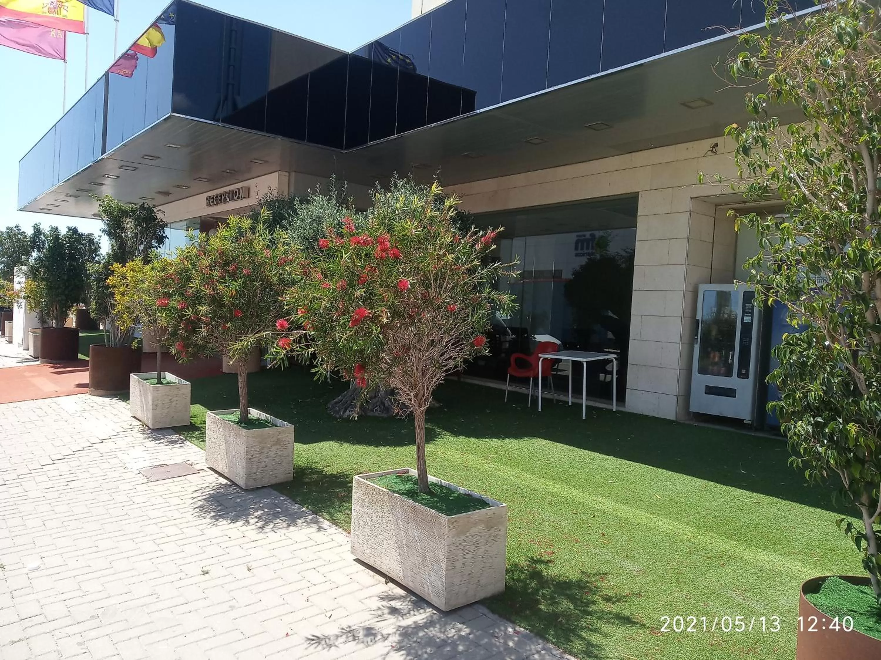 Facade/entrance in Olimpia Hoteles