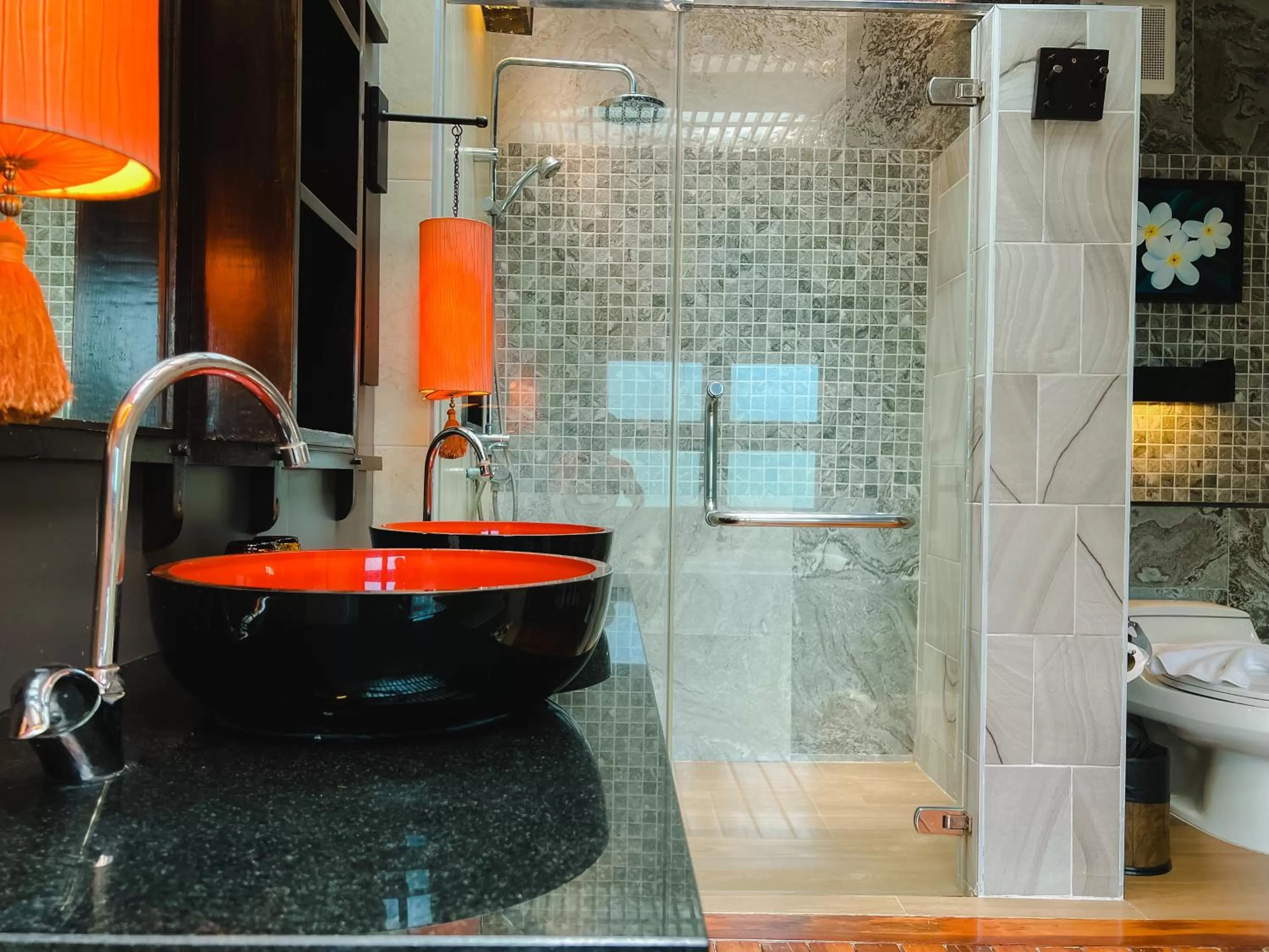 Shower in Aonang Phu Pi Maan Resort & Spa