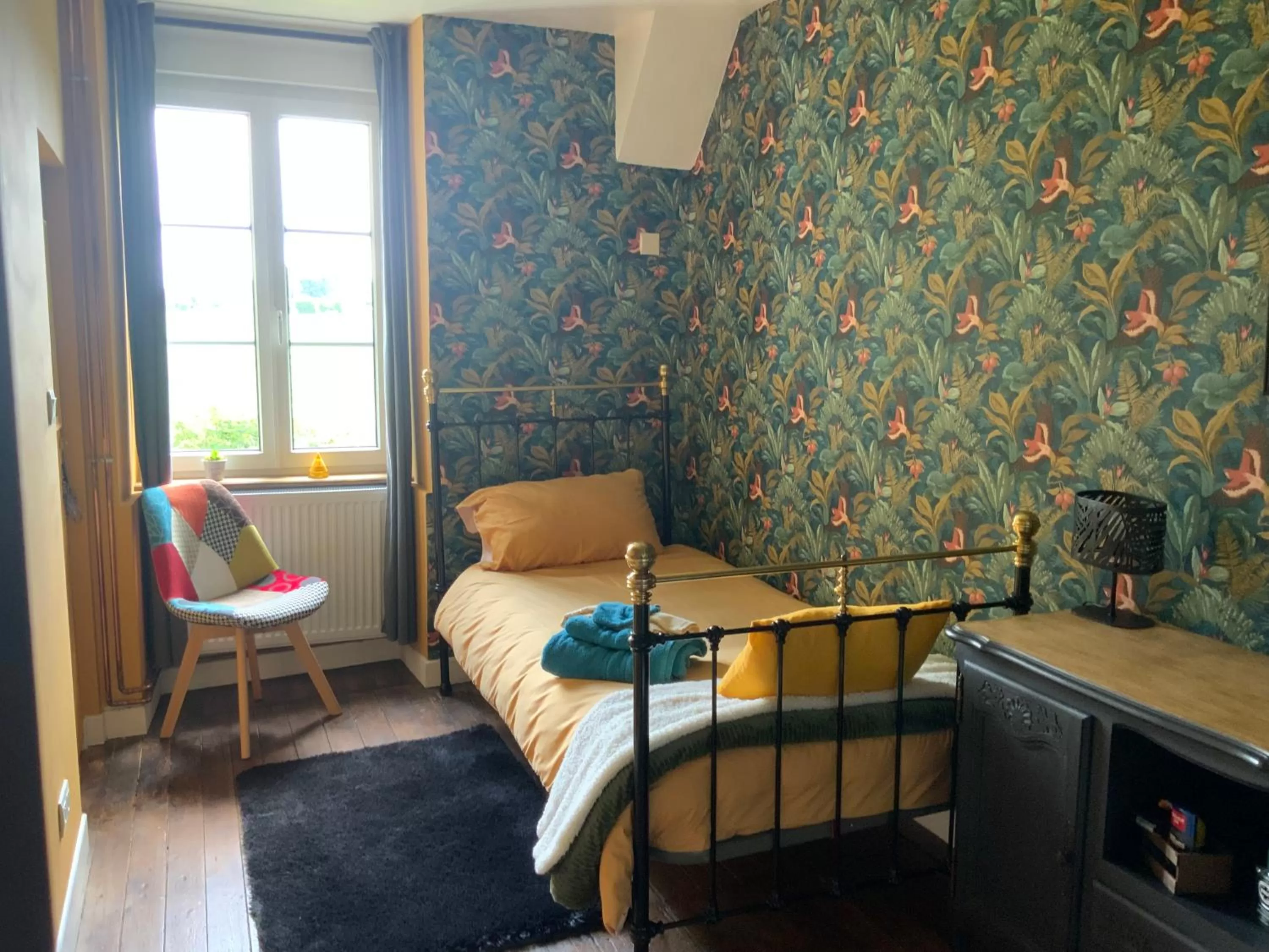 Bedroom, Bed in Welcoming and peaceful bed and breakfast