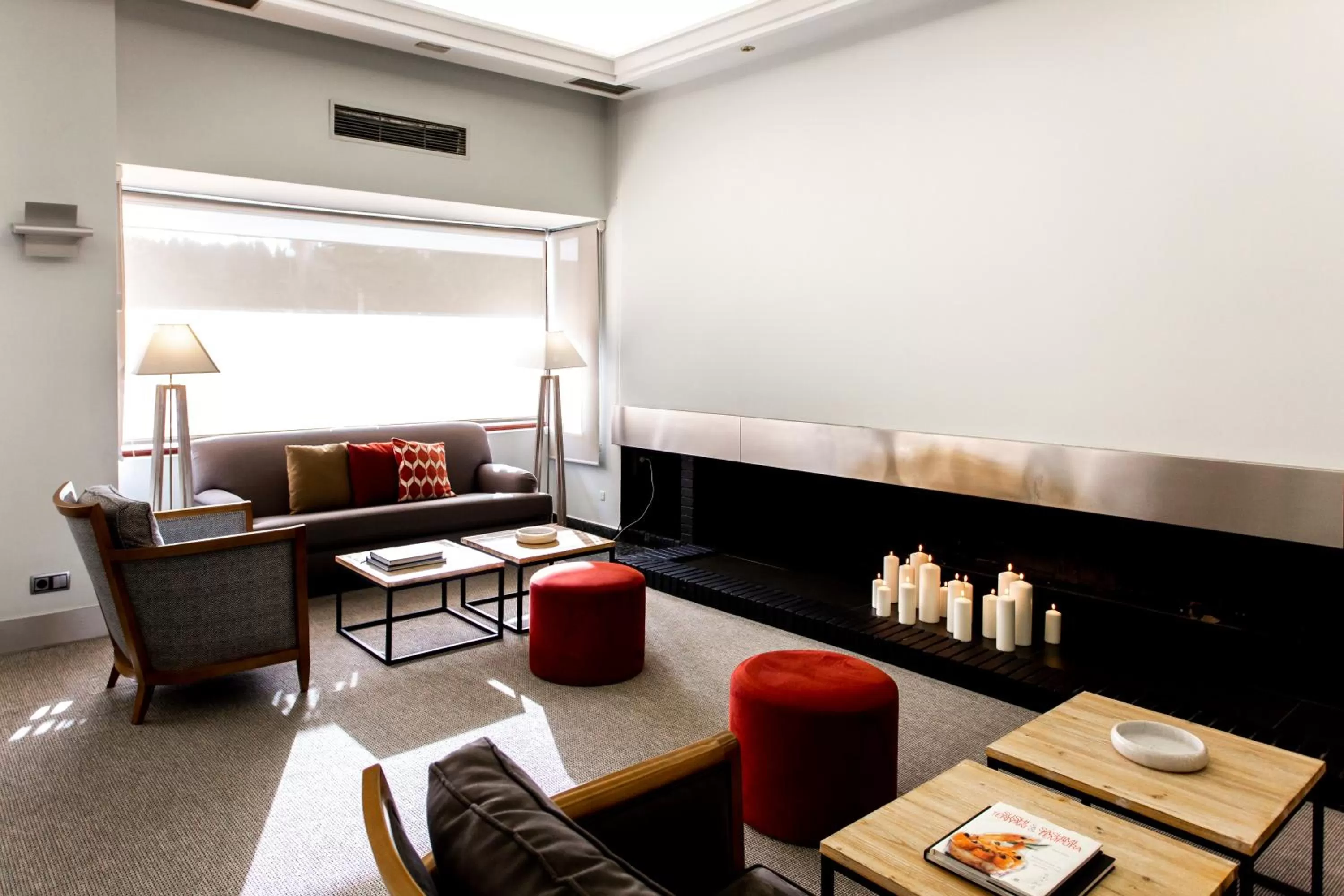 Communal lounge/ TV room in Hotel Pax Guadalajara