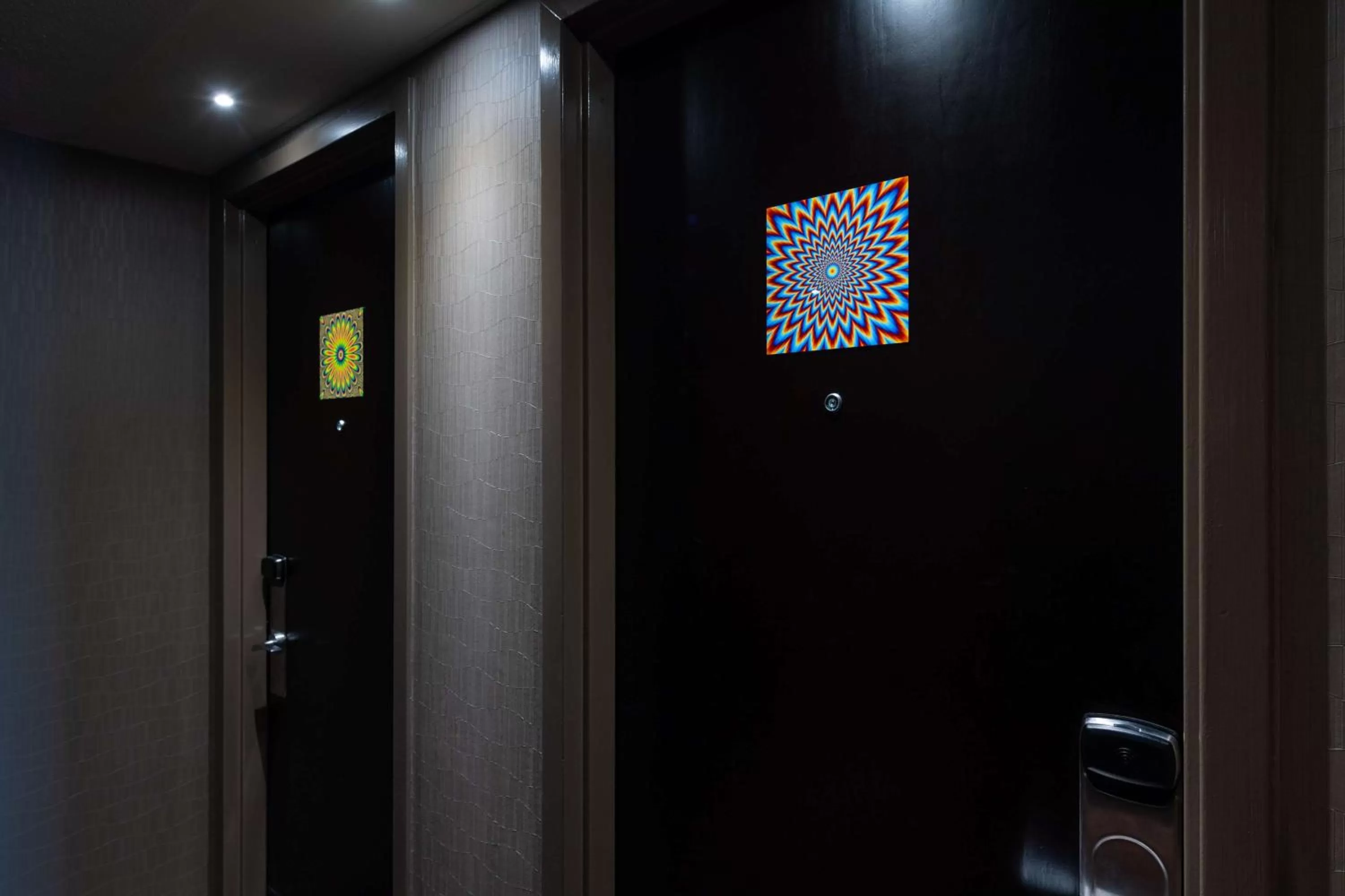 Decorative detail in The Verve Boston Natick, Tapestry Collection by Hilton