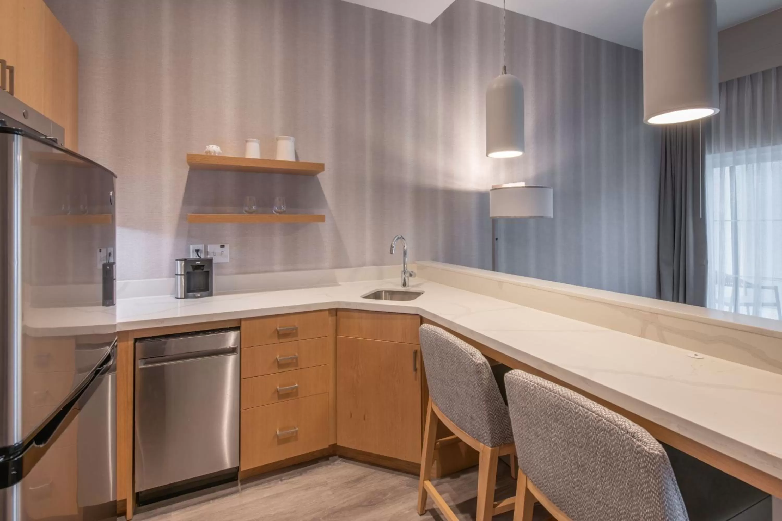 Kitchen or kitchenette in Residence Inn by Marriott Jekyll Island