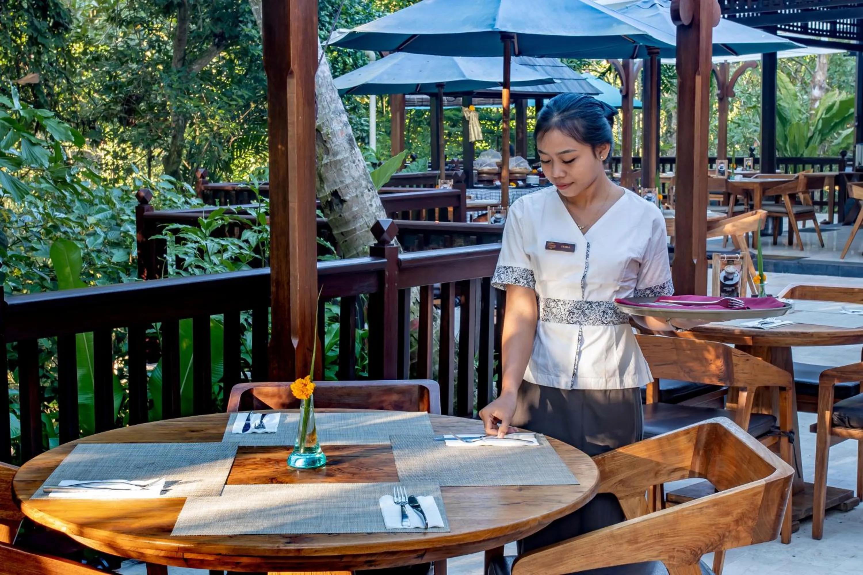 Restaurant/places to eat in The Lokha Ubud Resort, Villas & SPA