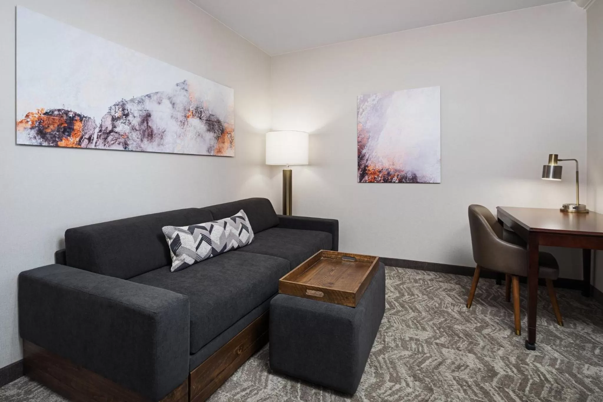 Living room in SpringHill Suites by Marriott Denver Airport