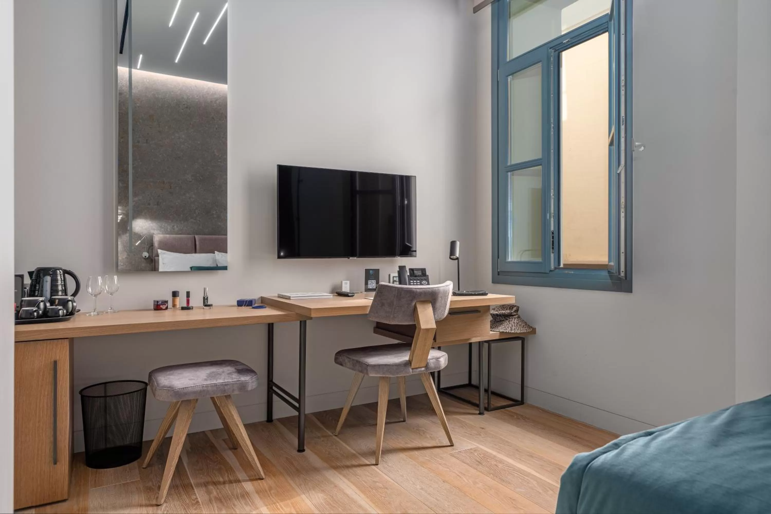 Bedroom, Bed in Hellenic Vibes Smart Hotel