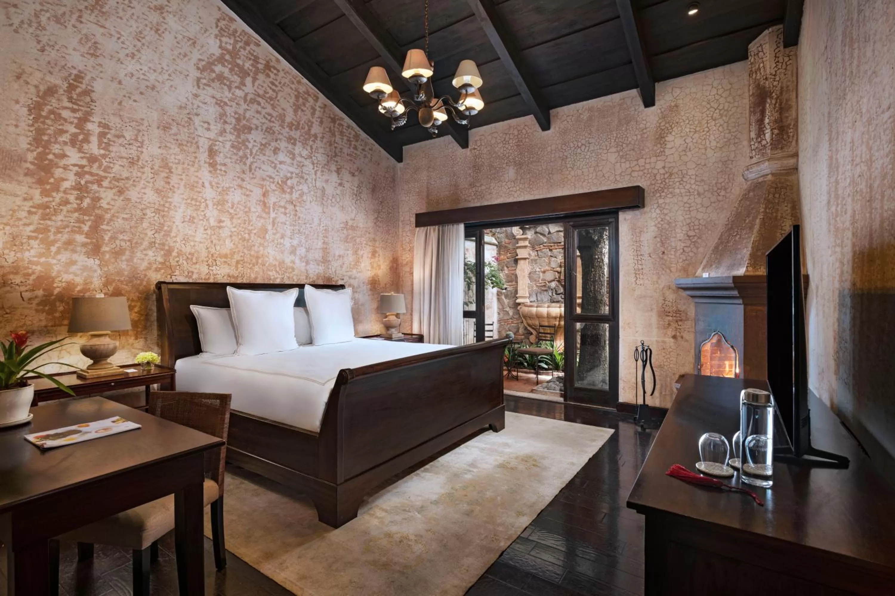 Bed in El Convento Boutique Hotel