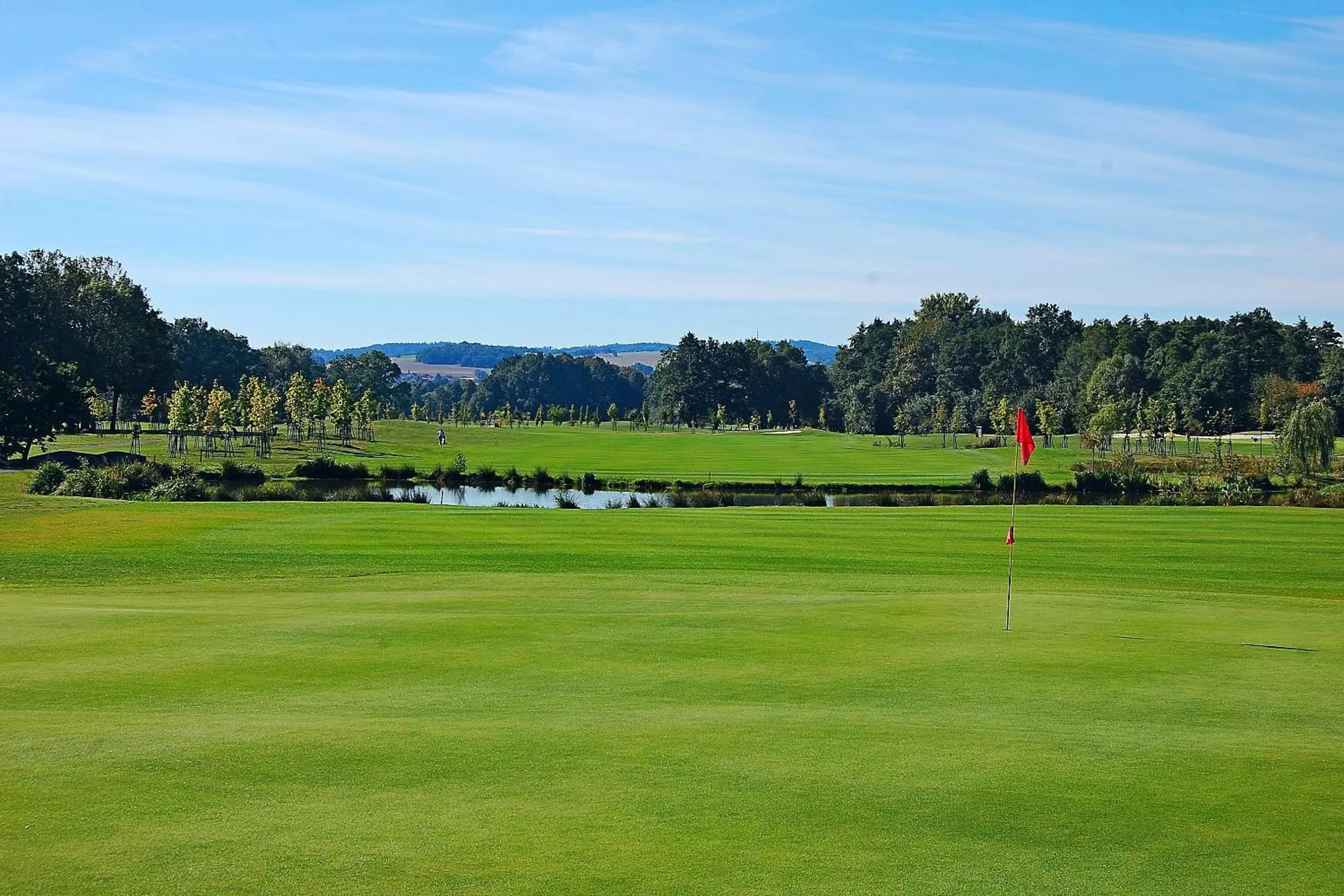 Golfcourse in Silesia Golf Resort Kravaře