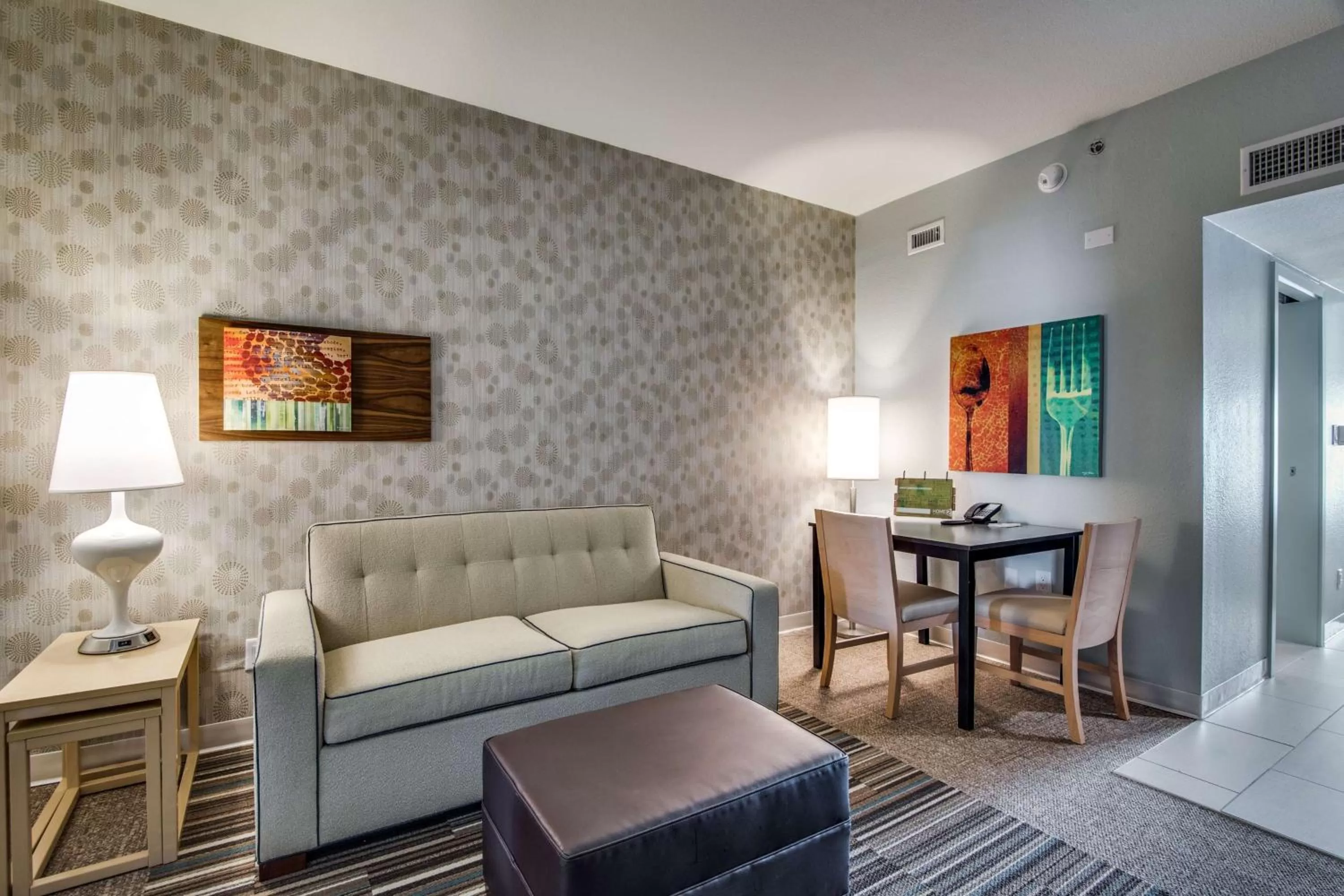 Living room in Home2 Suites by Hilton DFW Airport South Irving