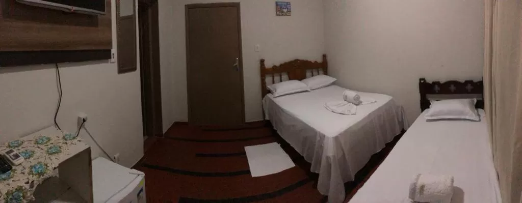 Bed in Hotel Cuiabá