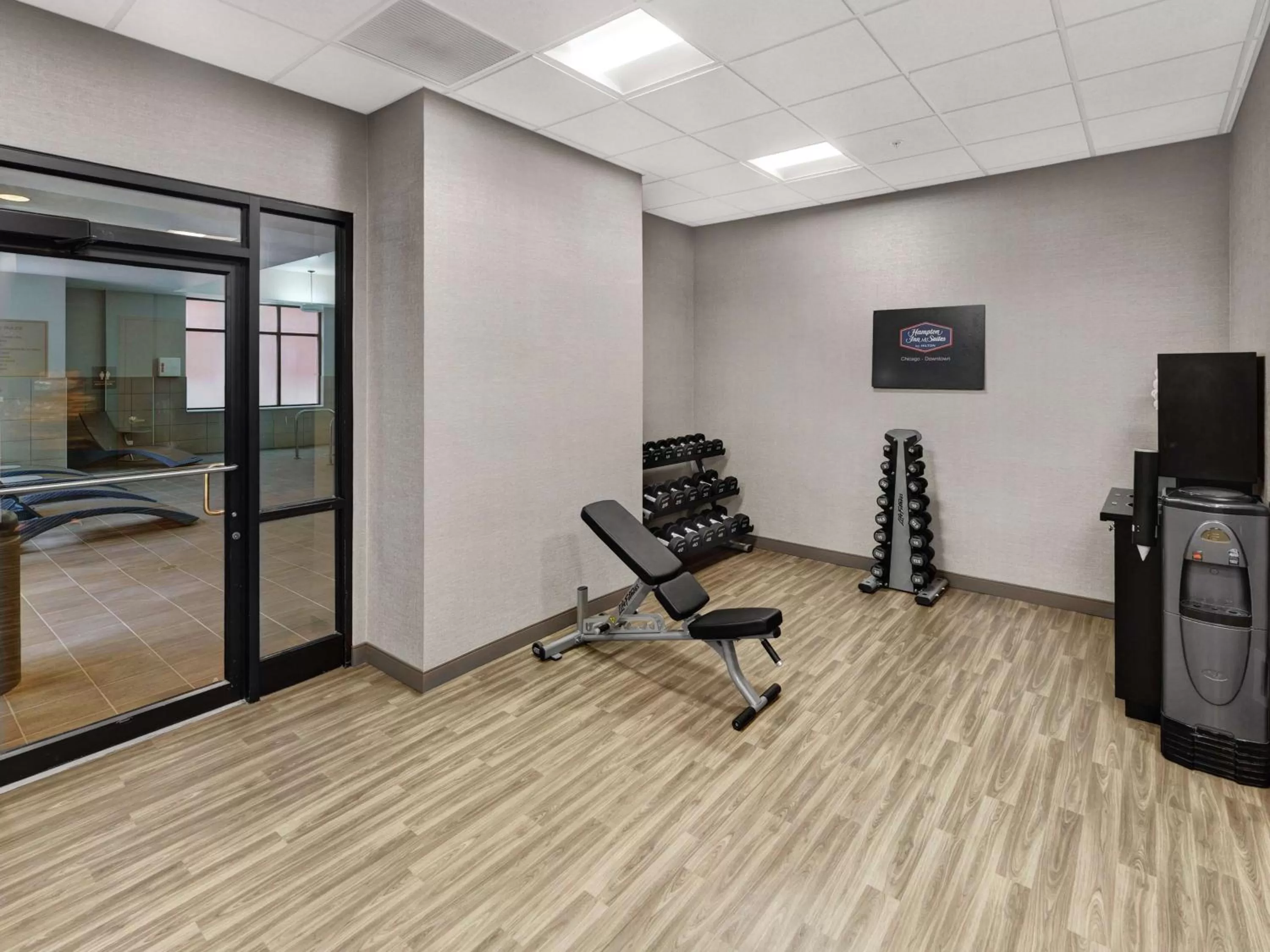 Fitness centre/facilities in Hampton Inn & Suites Chicago-Downtown
