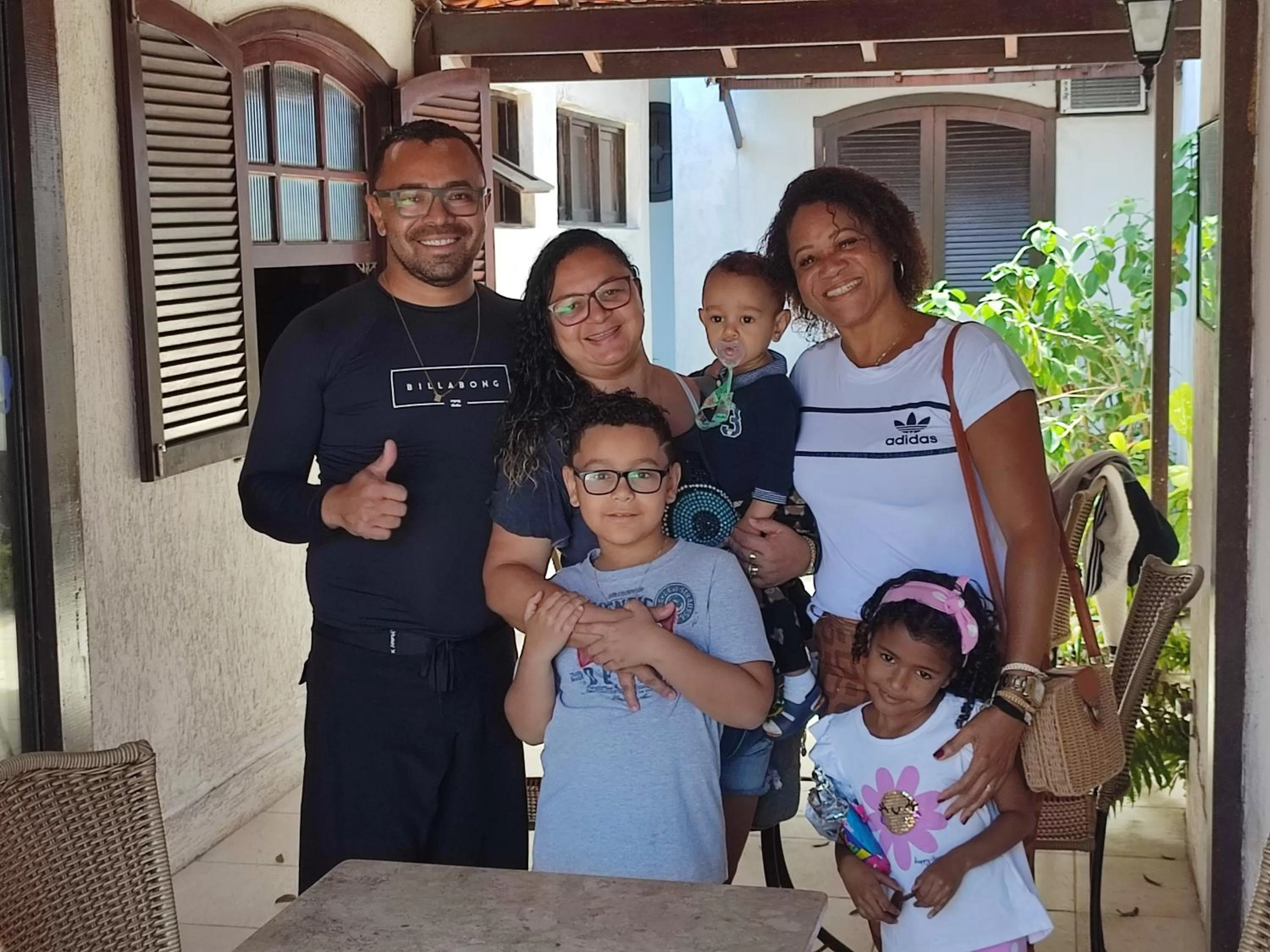 children in Pousada L'étage