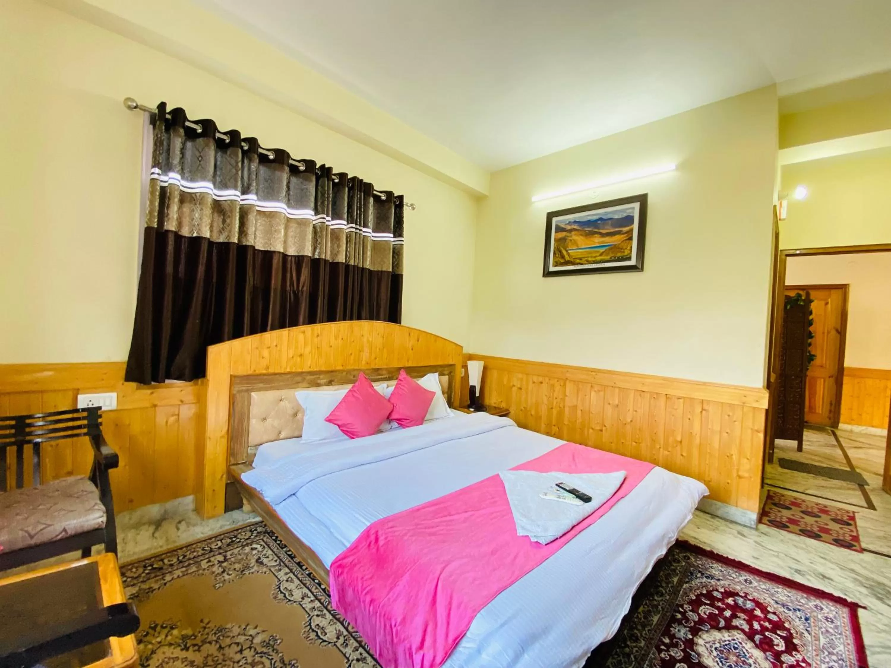 Bed in Sai Cottage Shimla