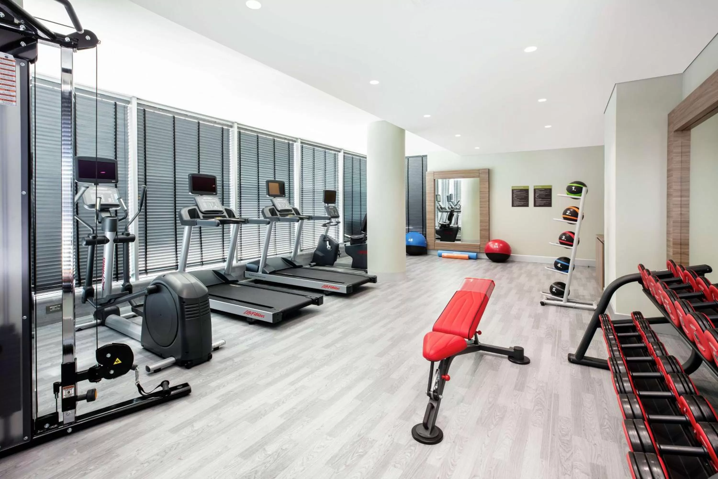 Fitness centre/facilities in Hilton Garden Inn Tirana
