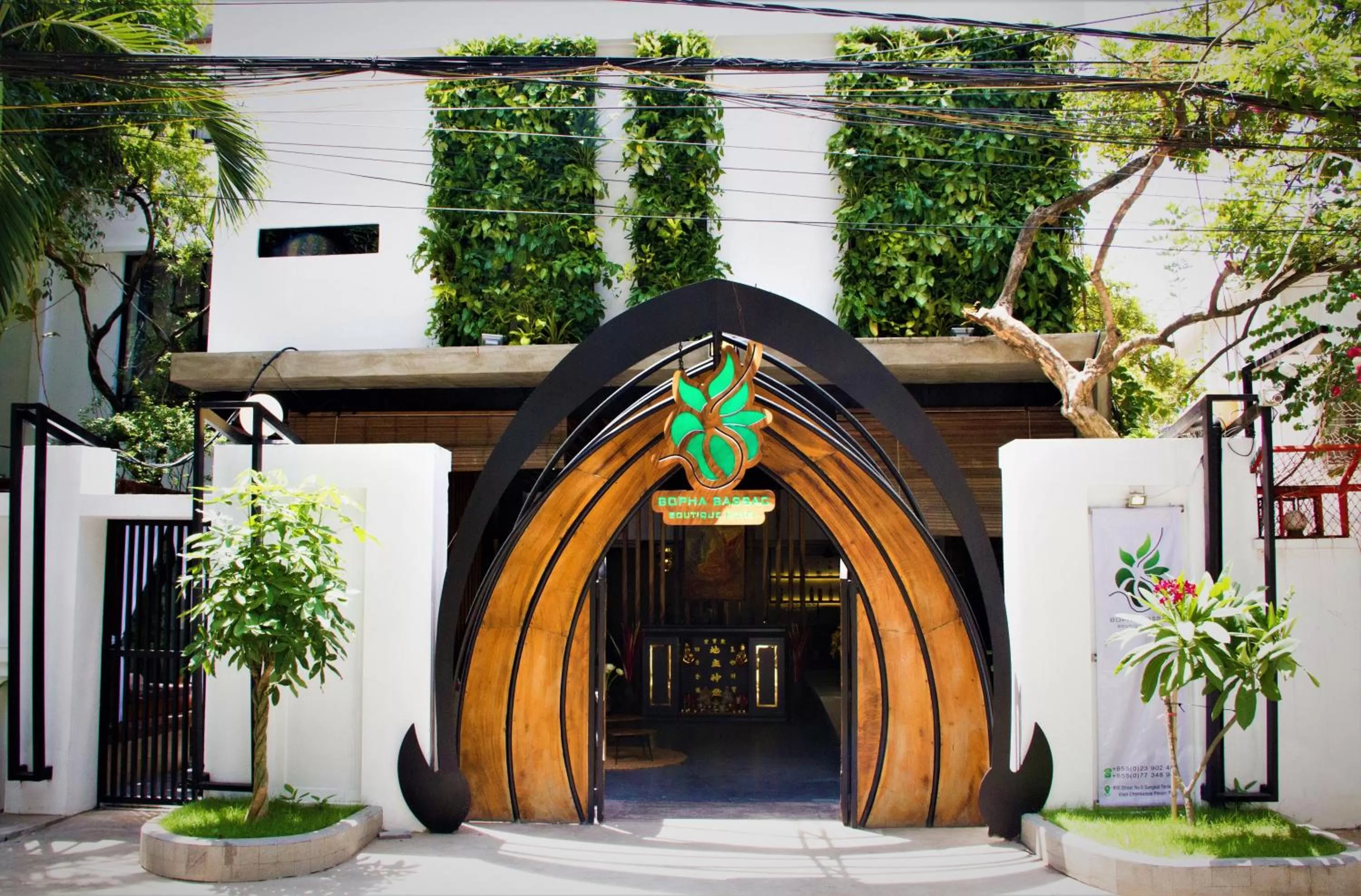 Property building in Bopha Bassac Boutique Hotel