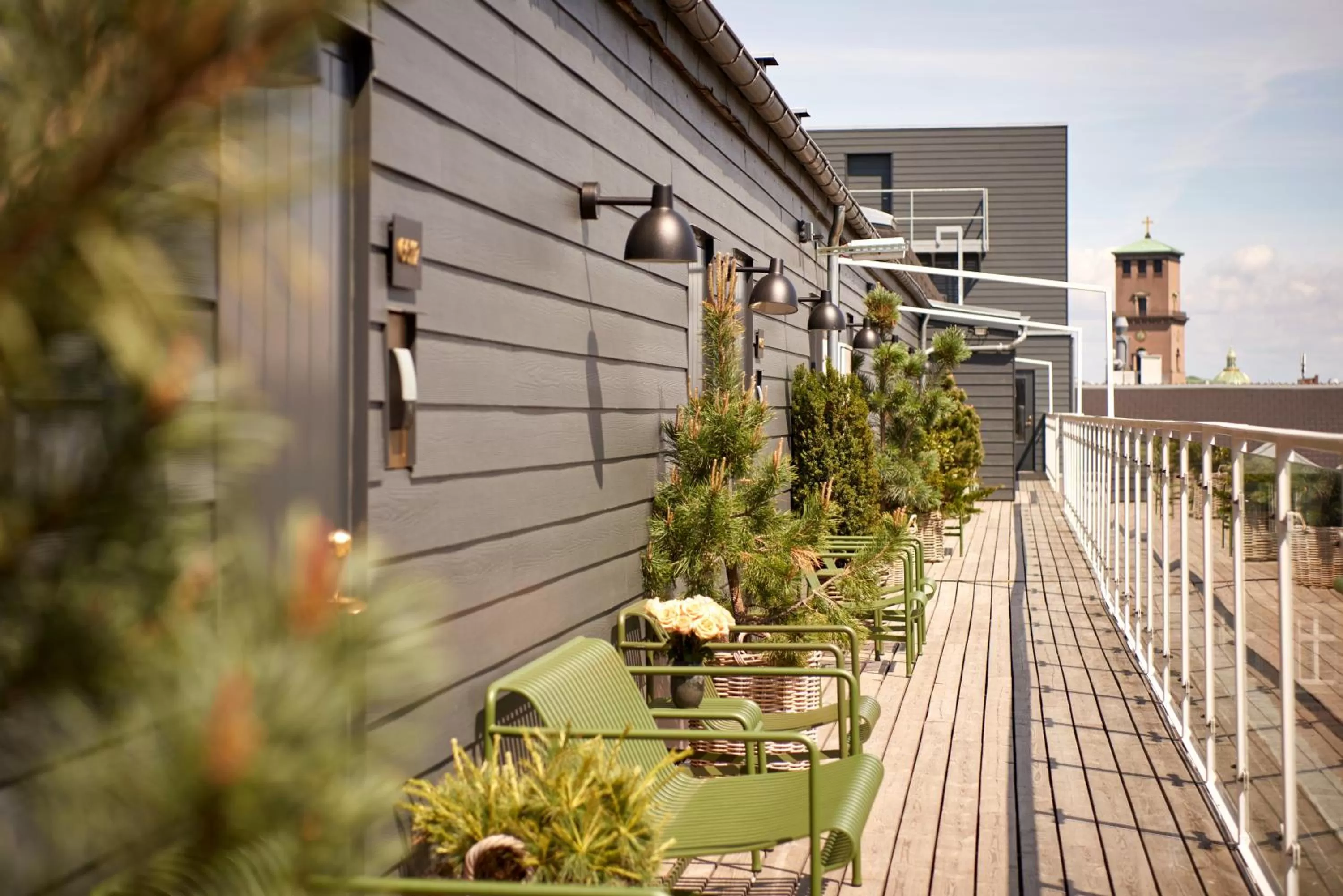 Balcony/Terrace in Hypernym Hotel & Suites