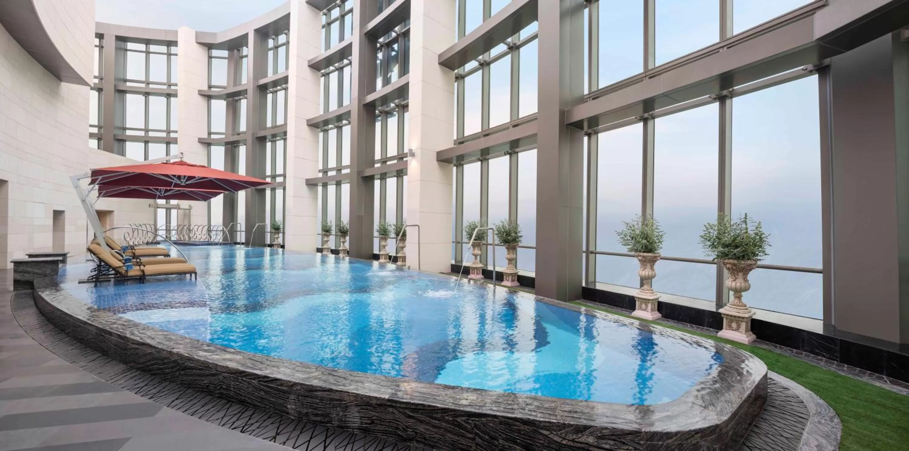 Swimming pool in The St. Regis Zhuhai