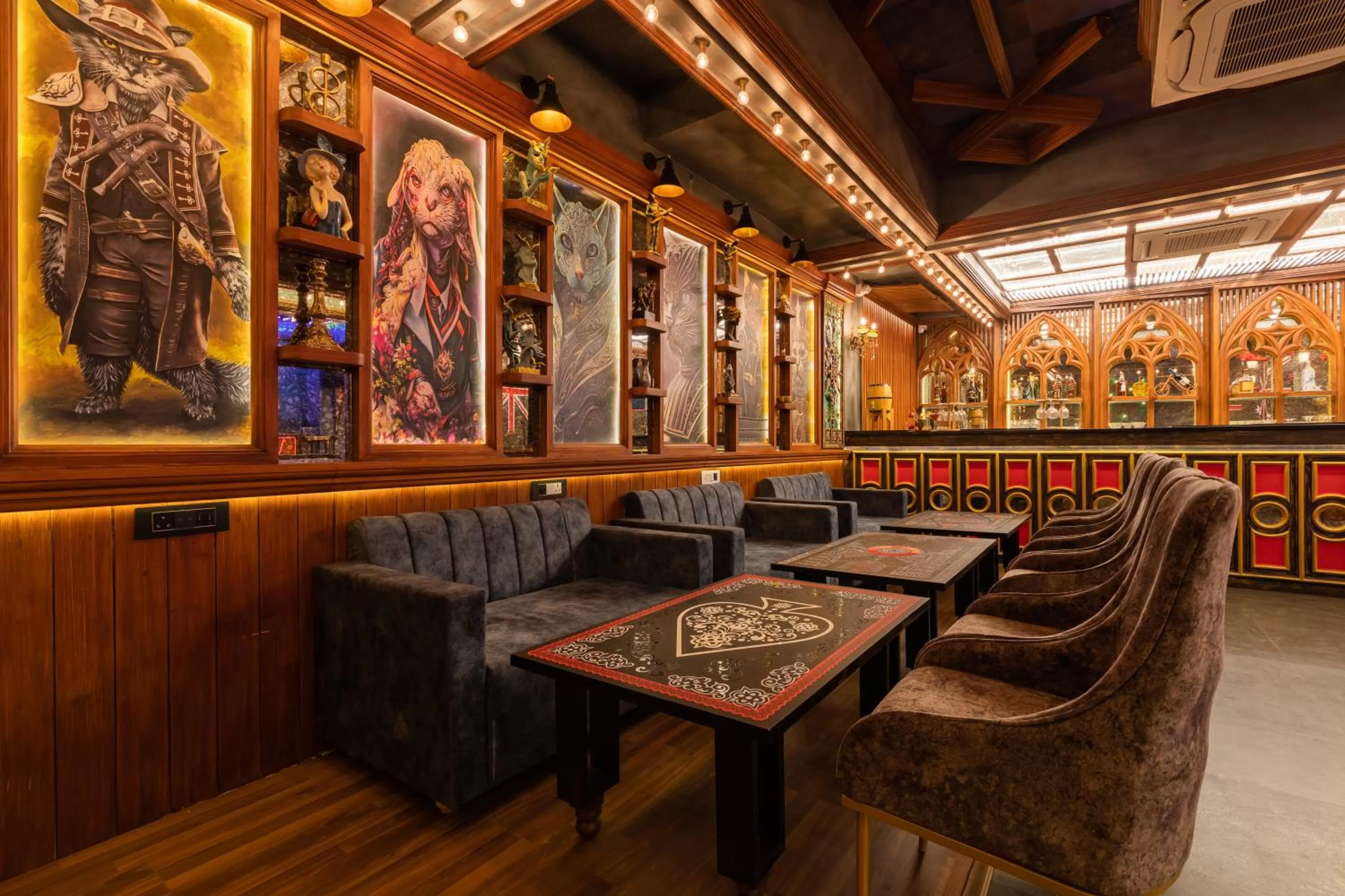 Lounge or bar in The Grand Shaurya