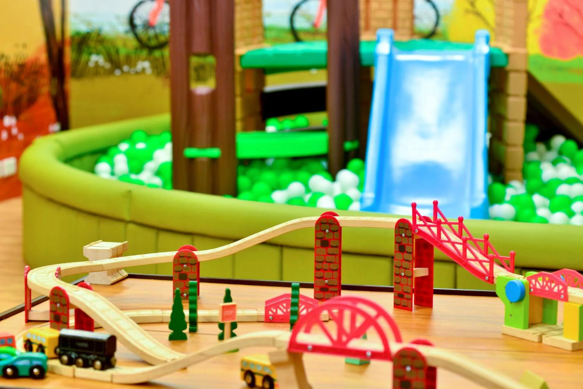 Children play ground in Just Sleep Hualien ZhongZheng