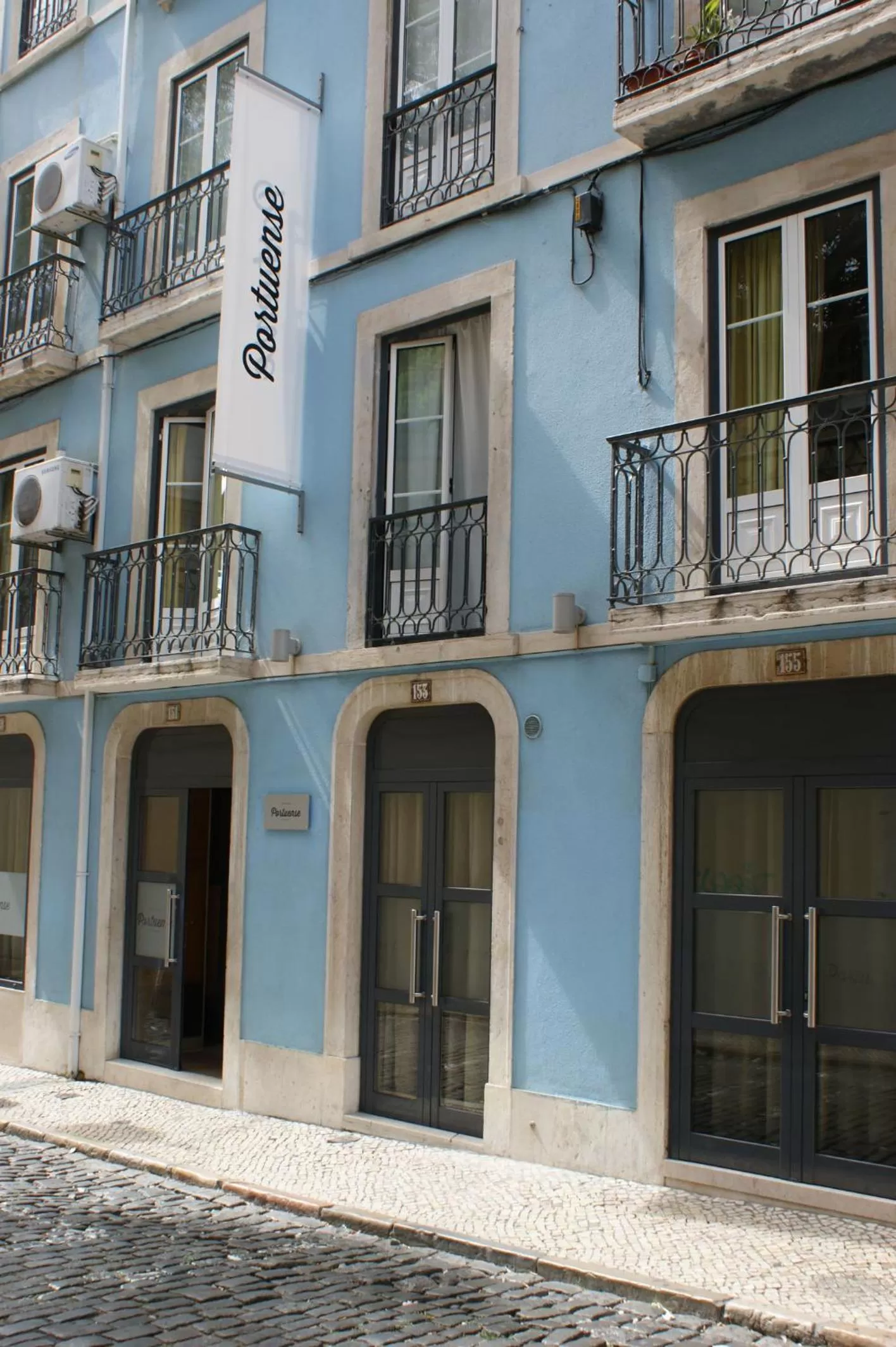 Facade/entrance in Hotel Portuense Lisboa