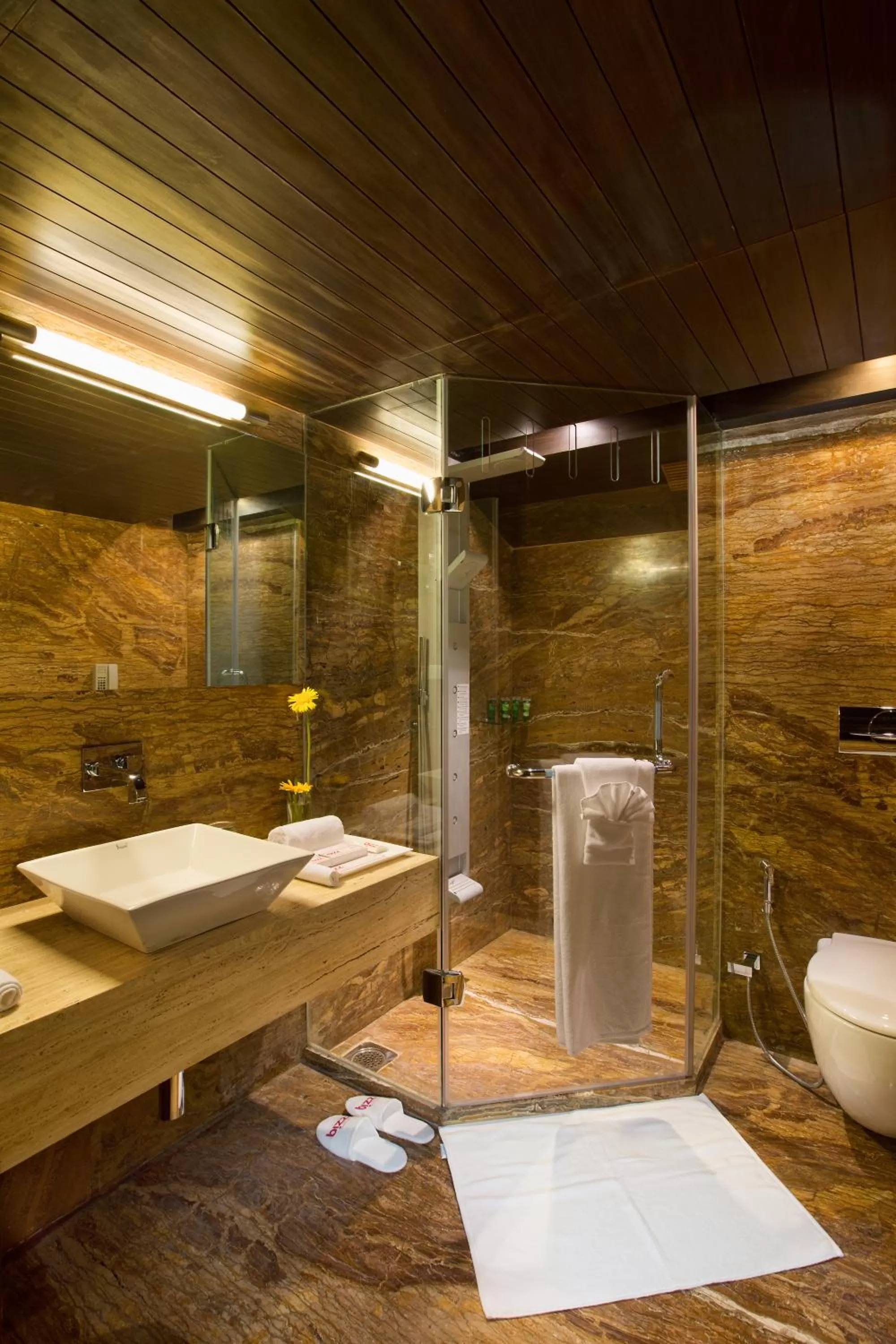 Shower in Bizz The Hotel