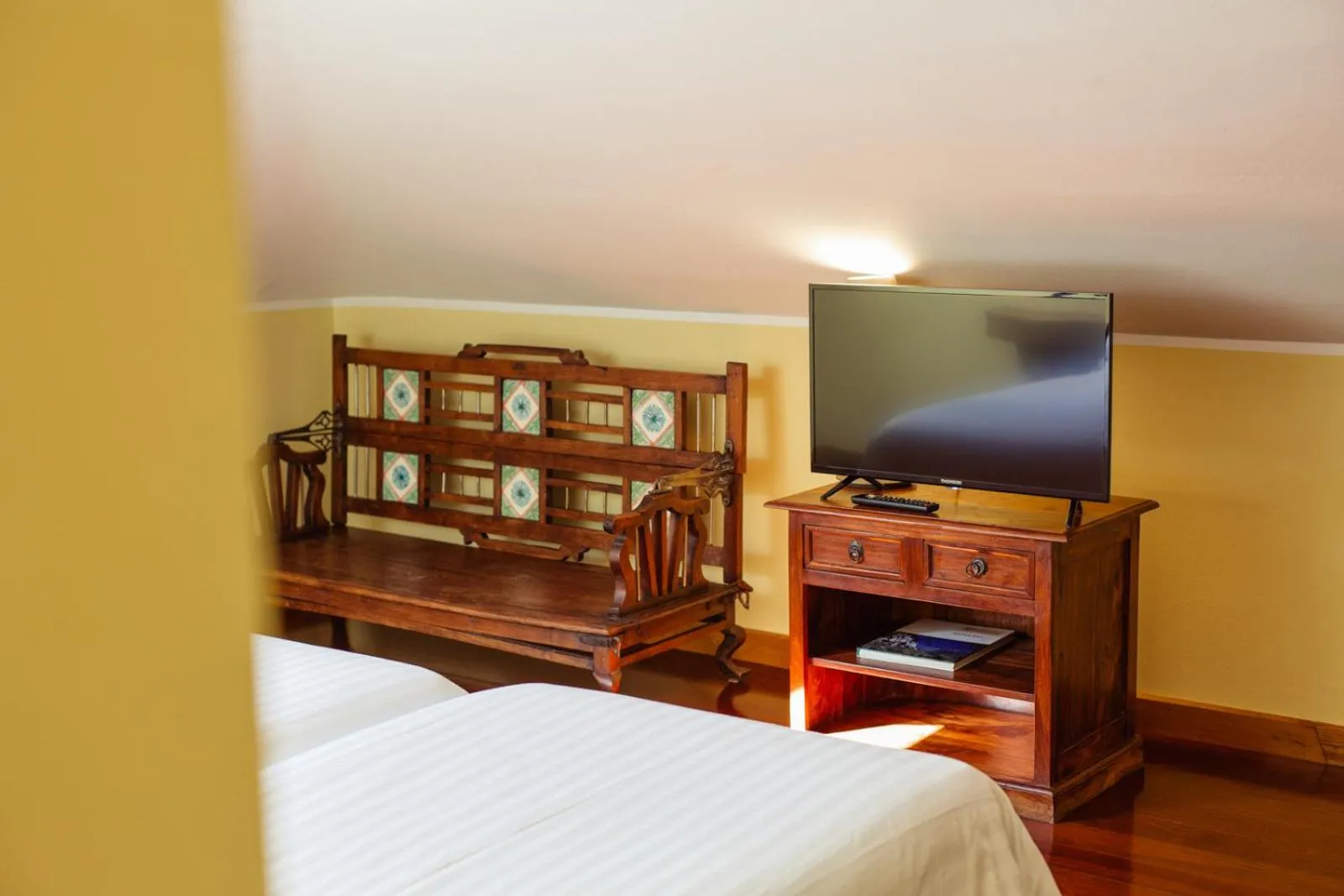 Decorative detail, Bed in Hotel El Sella