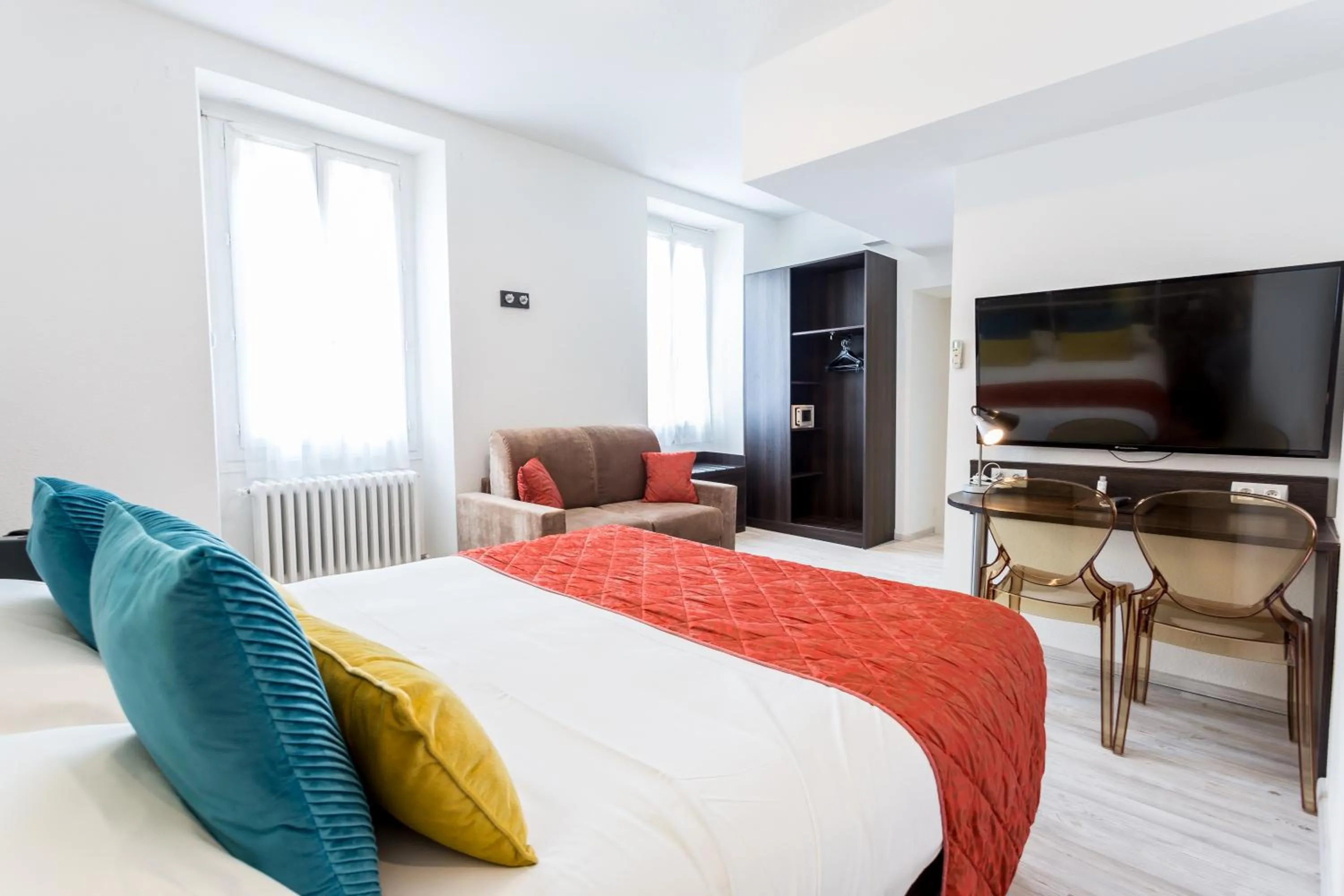 Bed in Hotel Le Centre