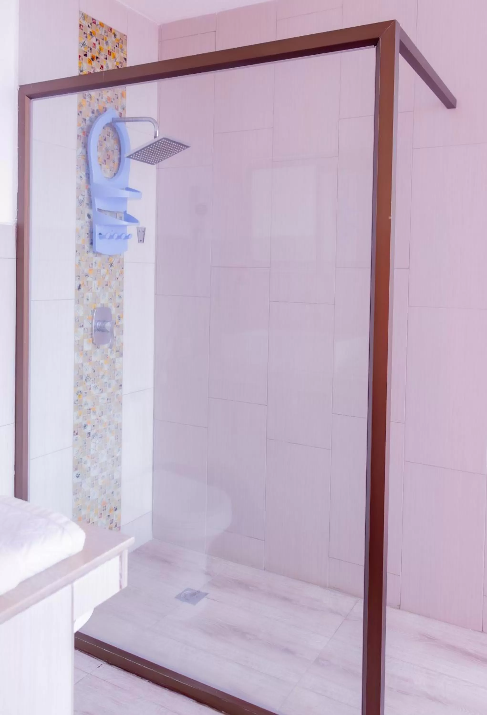 Shower in Hostal Antares
