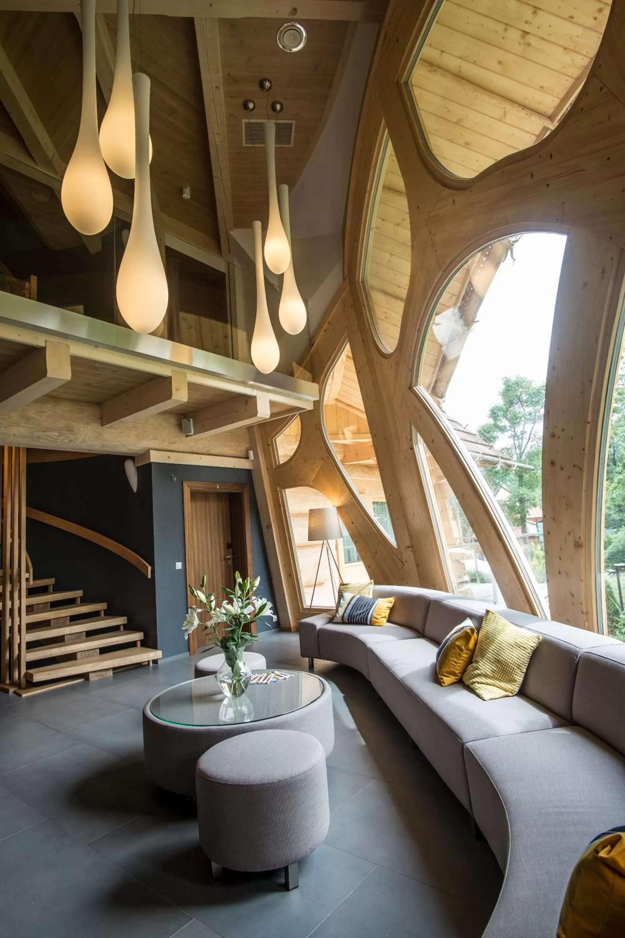 Communal lounge/ TV room in Villa Belweder