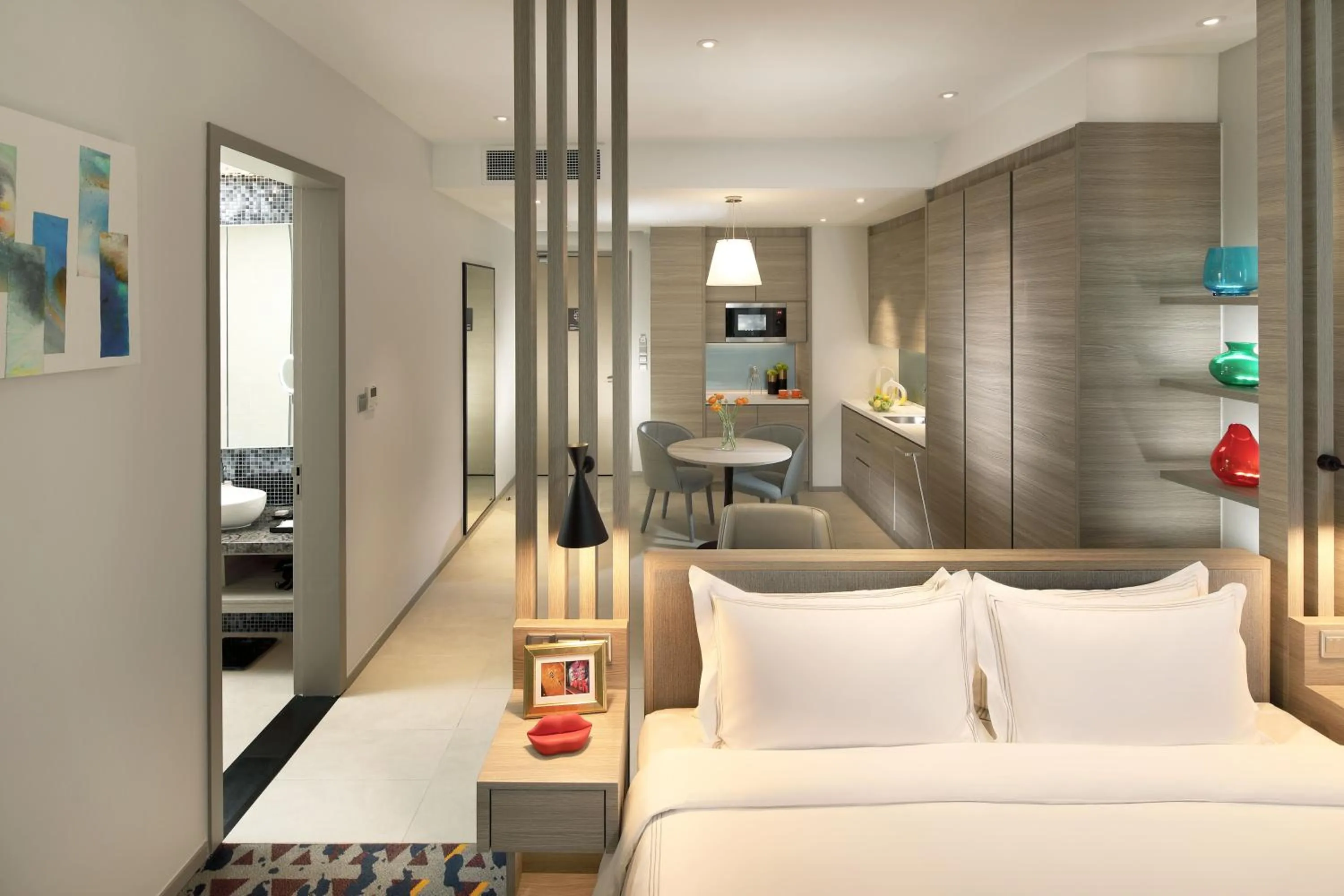 Photo of the whole room, Bed in Capri by Fraser Johor Bahru