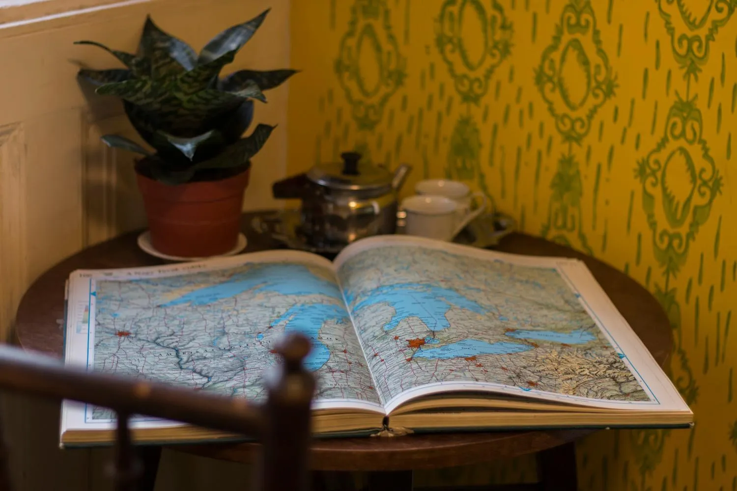 Decorative detail in Baroque Hostel & Coworking