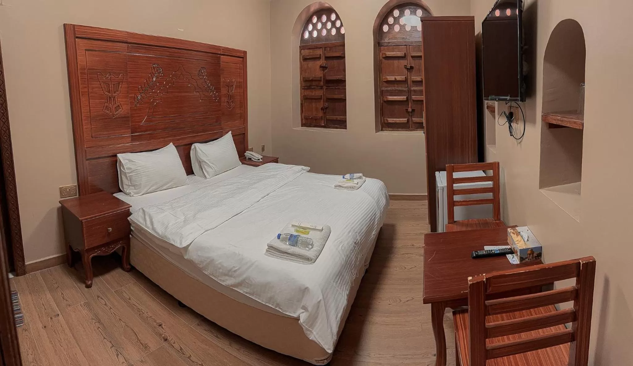Bed in Nizwa Heritage Inn