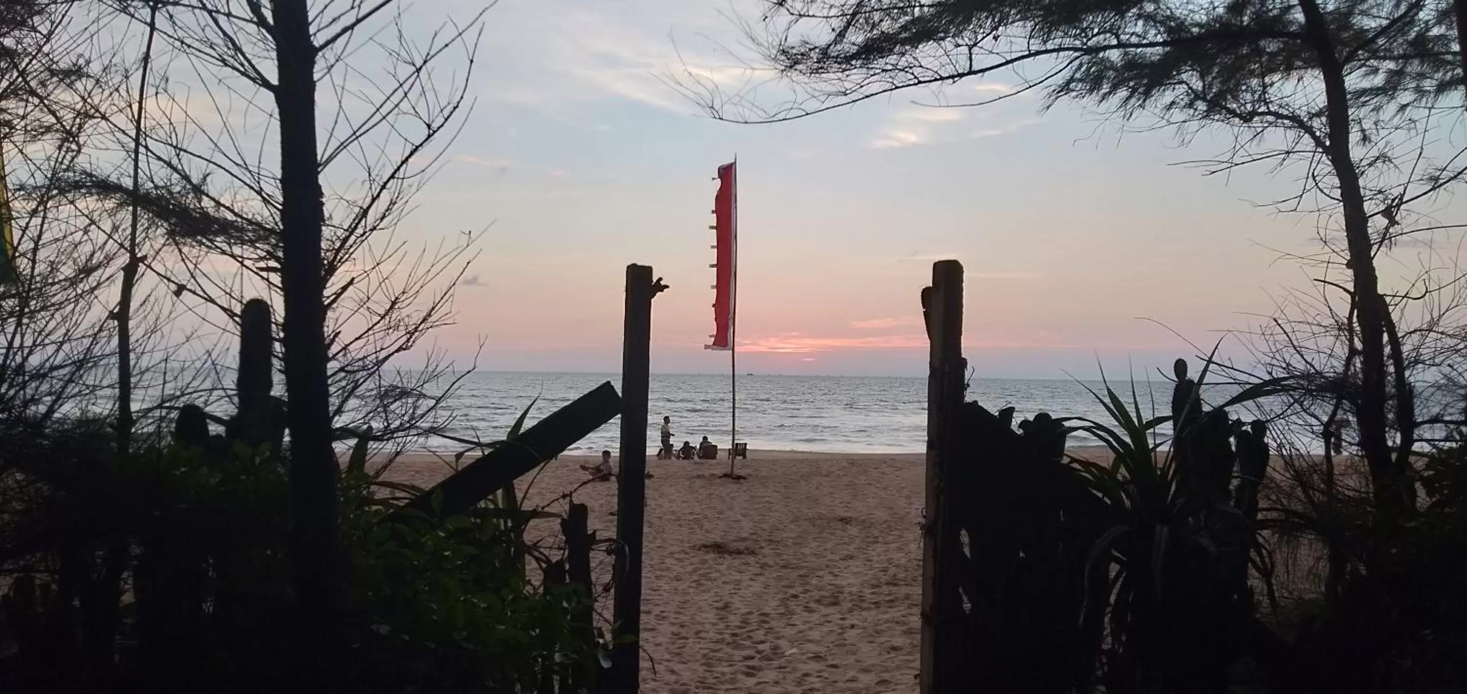 Beach in OmBodhi Retreat