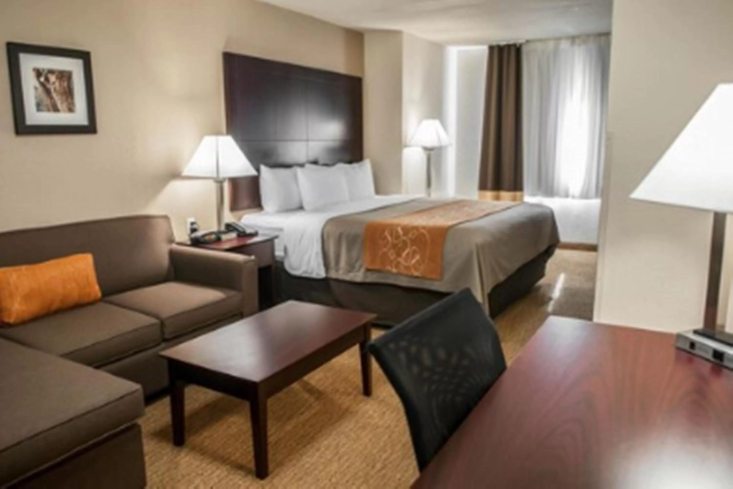 Photo of the whole room, Bed in Comfort Suites Albuquerque-North Journal Center