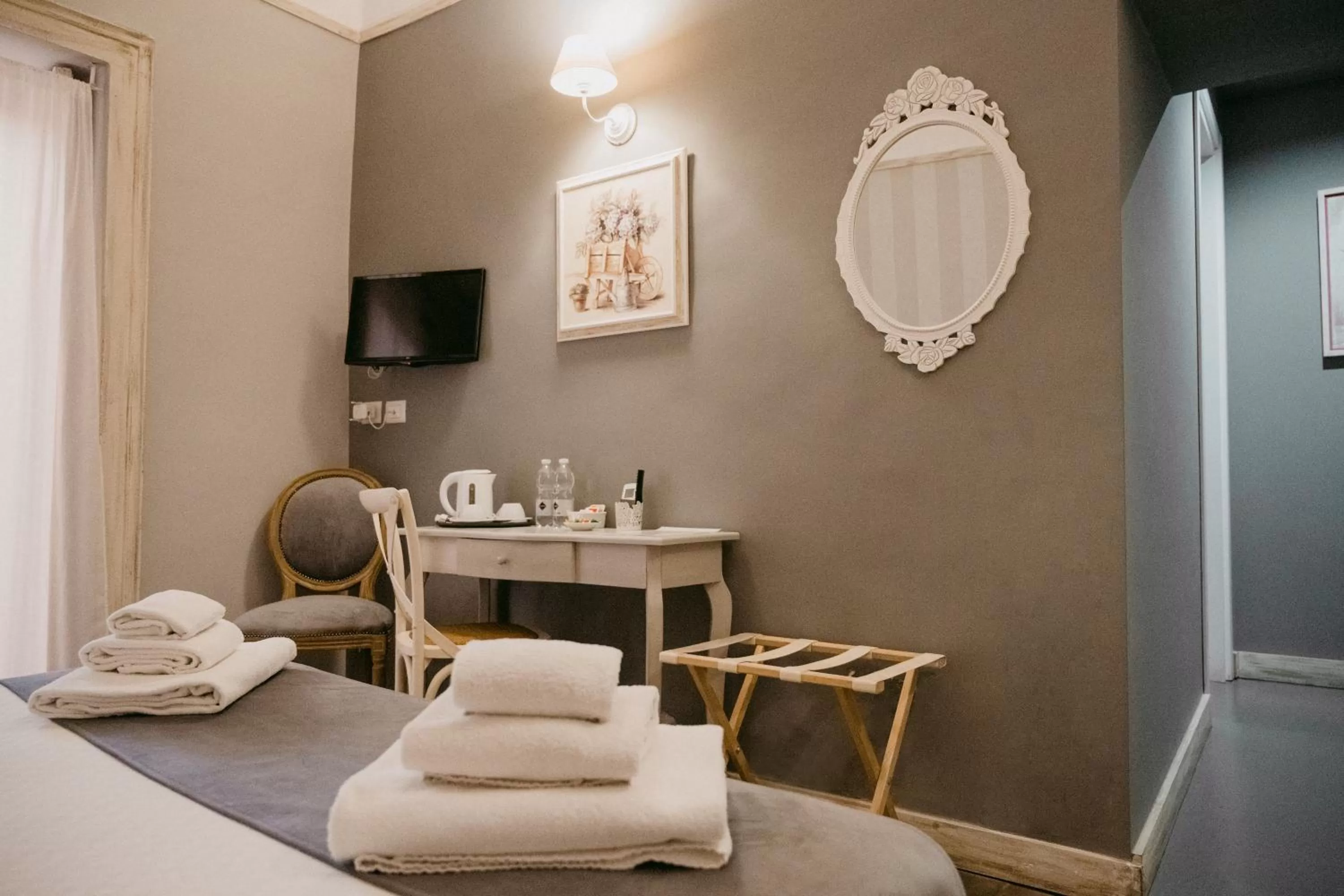 Bed in La Casa di Alma Luxury rooms