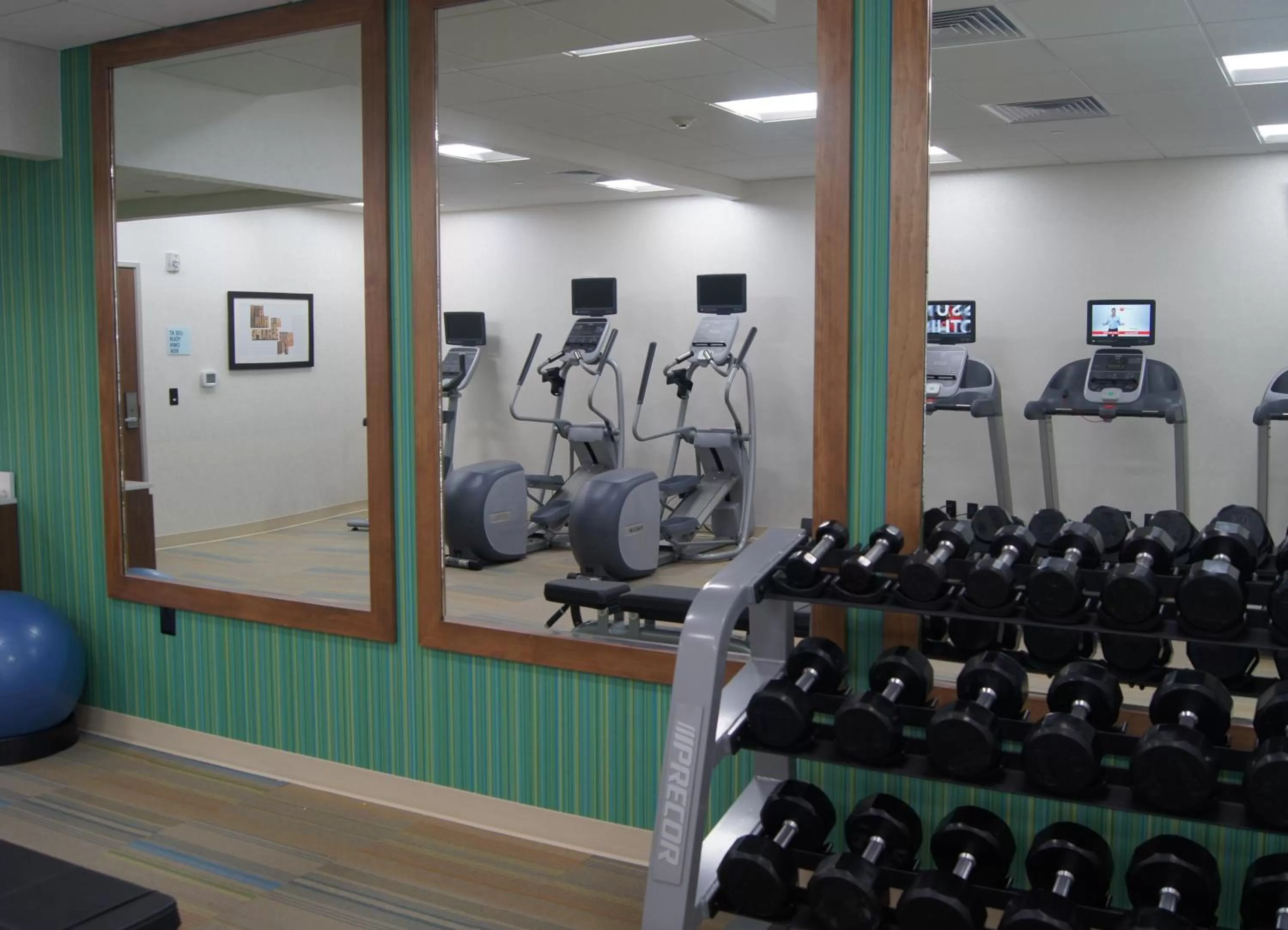 Fitness centre/facilities in Holiday Inn Express & Suites Round Rock - Austin N by IHG