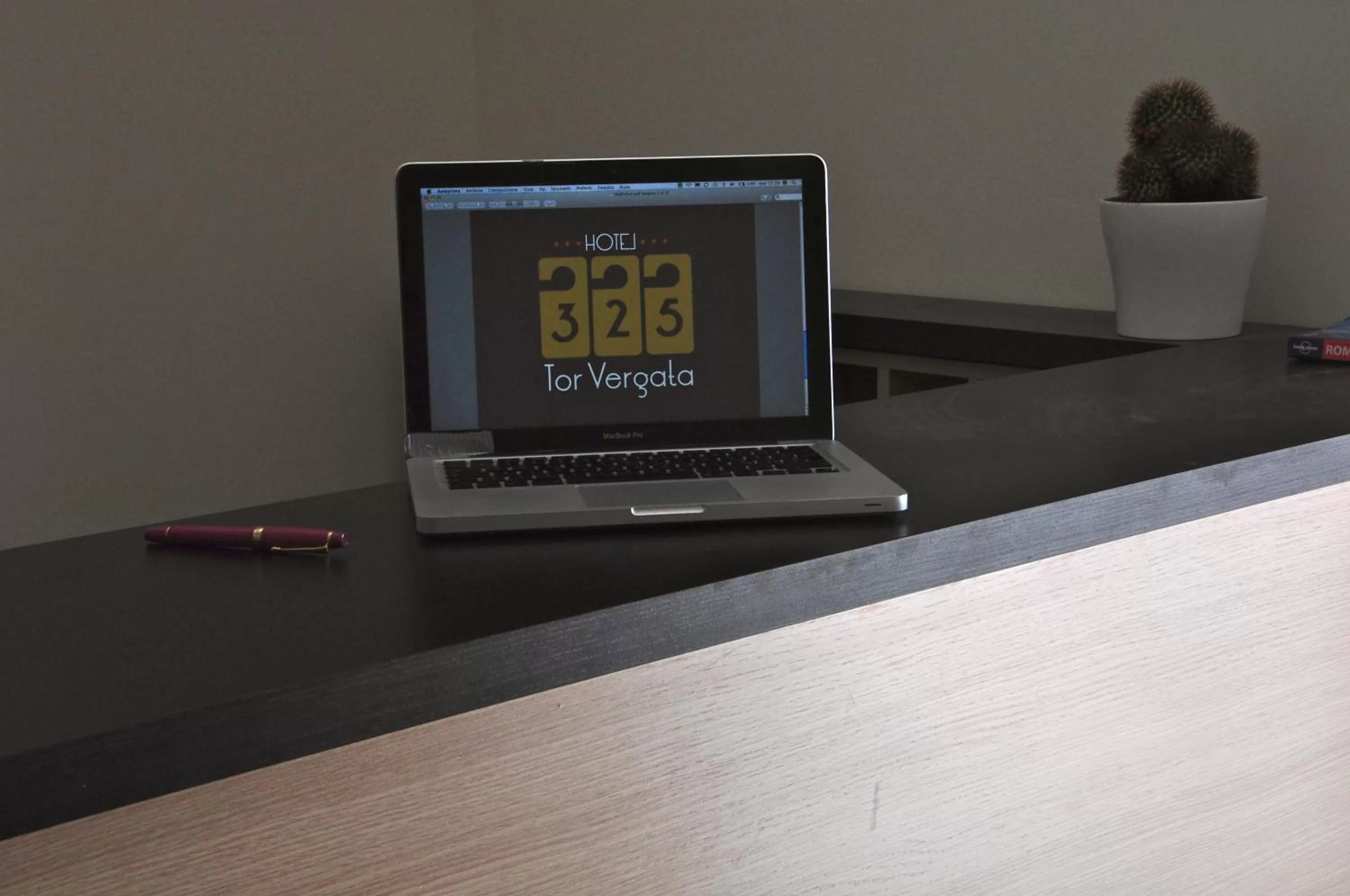 Decorative detail in Hotel 325 Tor Vergata