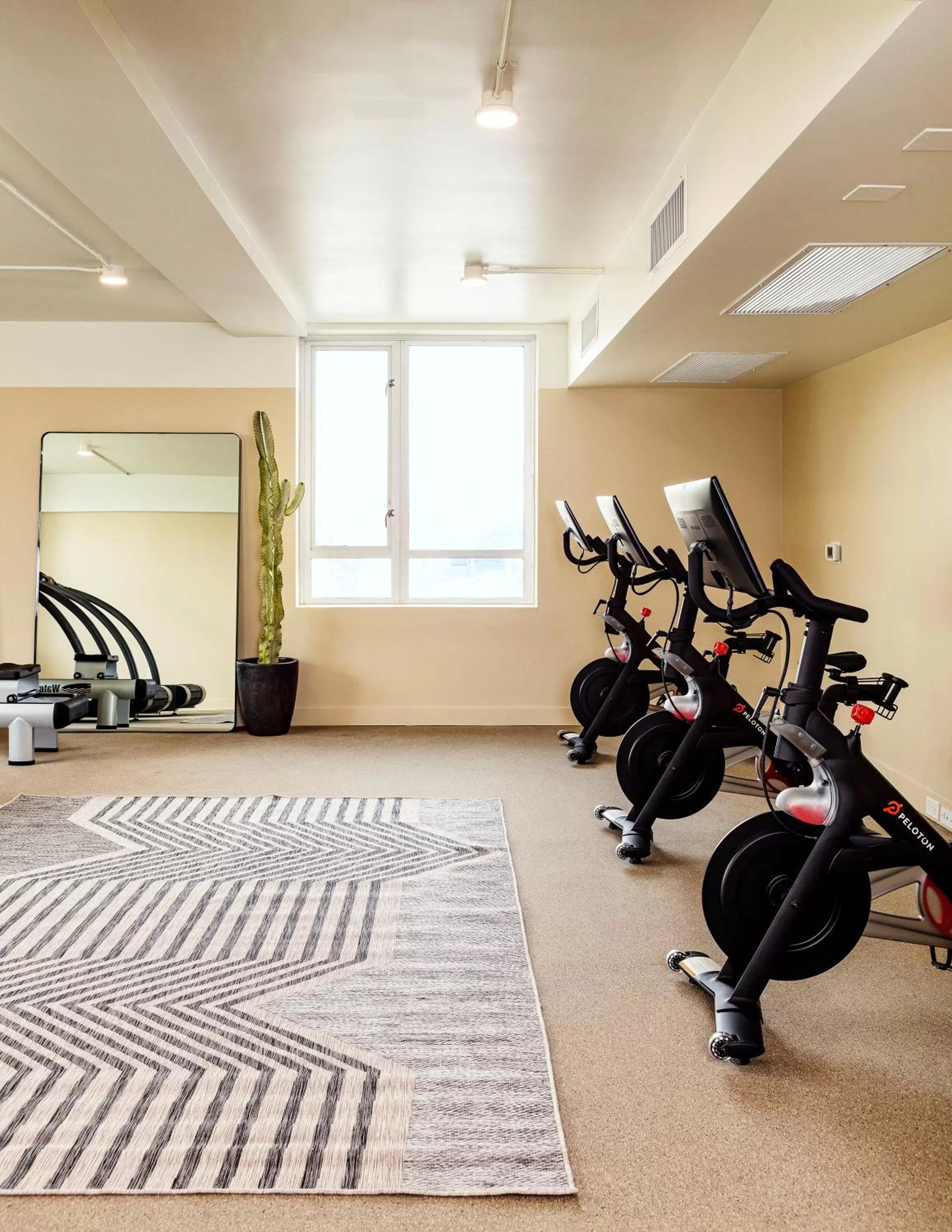 Fitness centre/facilities in Hotel June West LA, a Member of Design Hotels