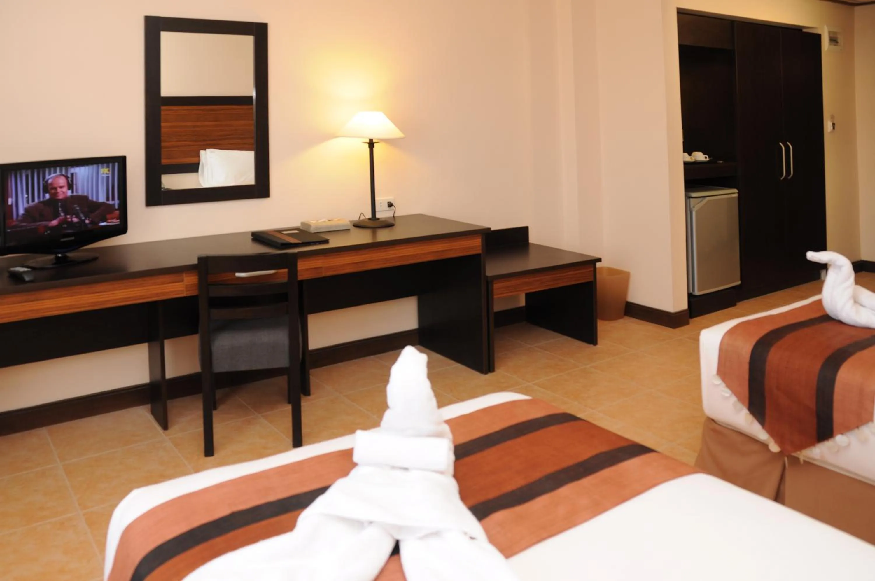 Bed in Hotel Tropika