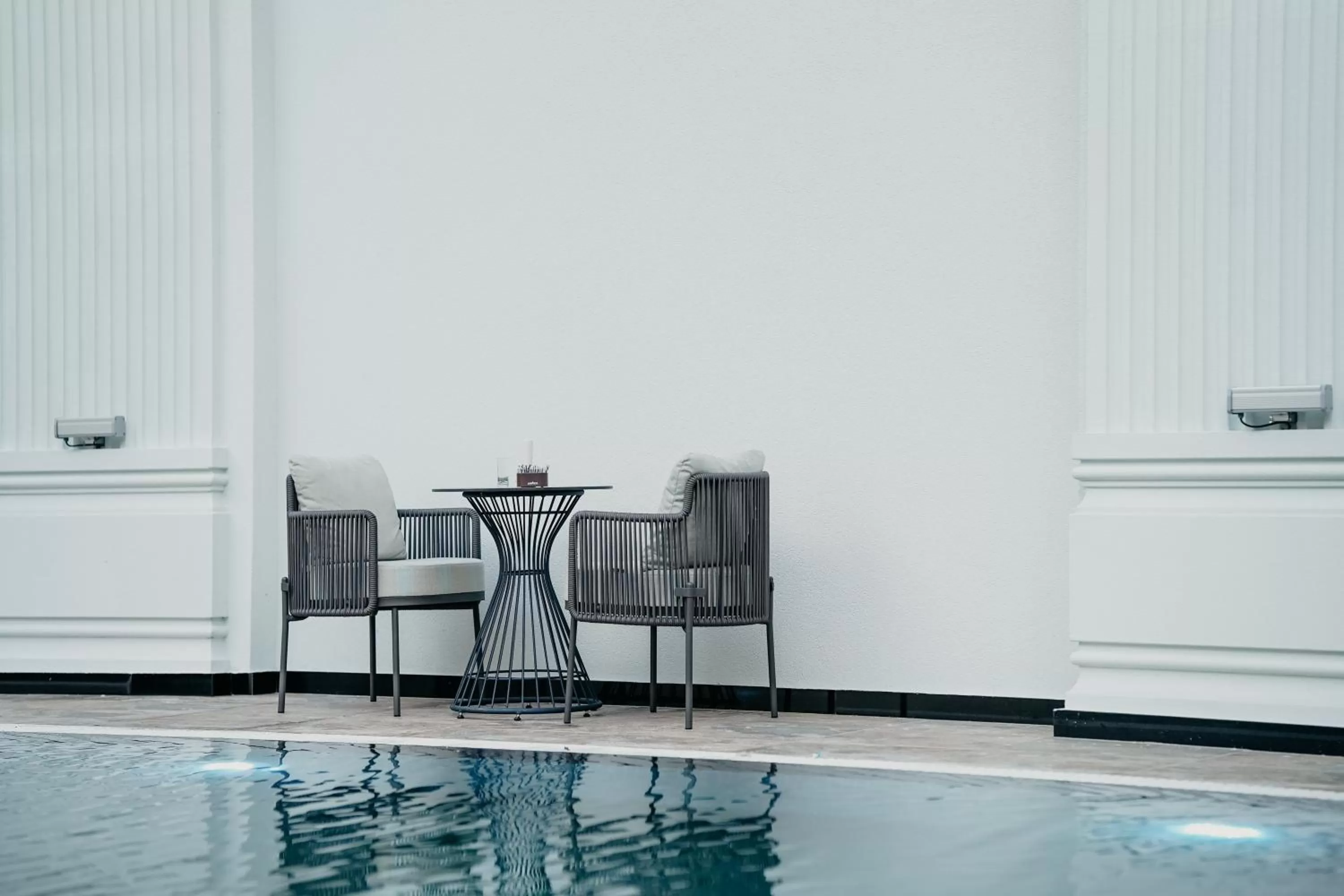 Pool view in Martiness Hotel Durres