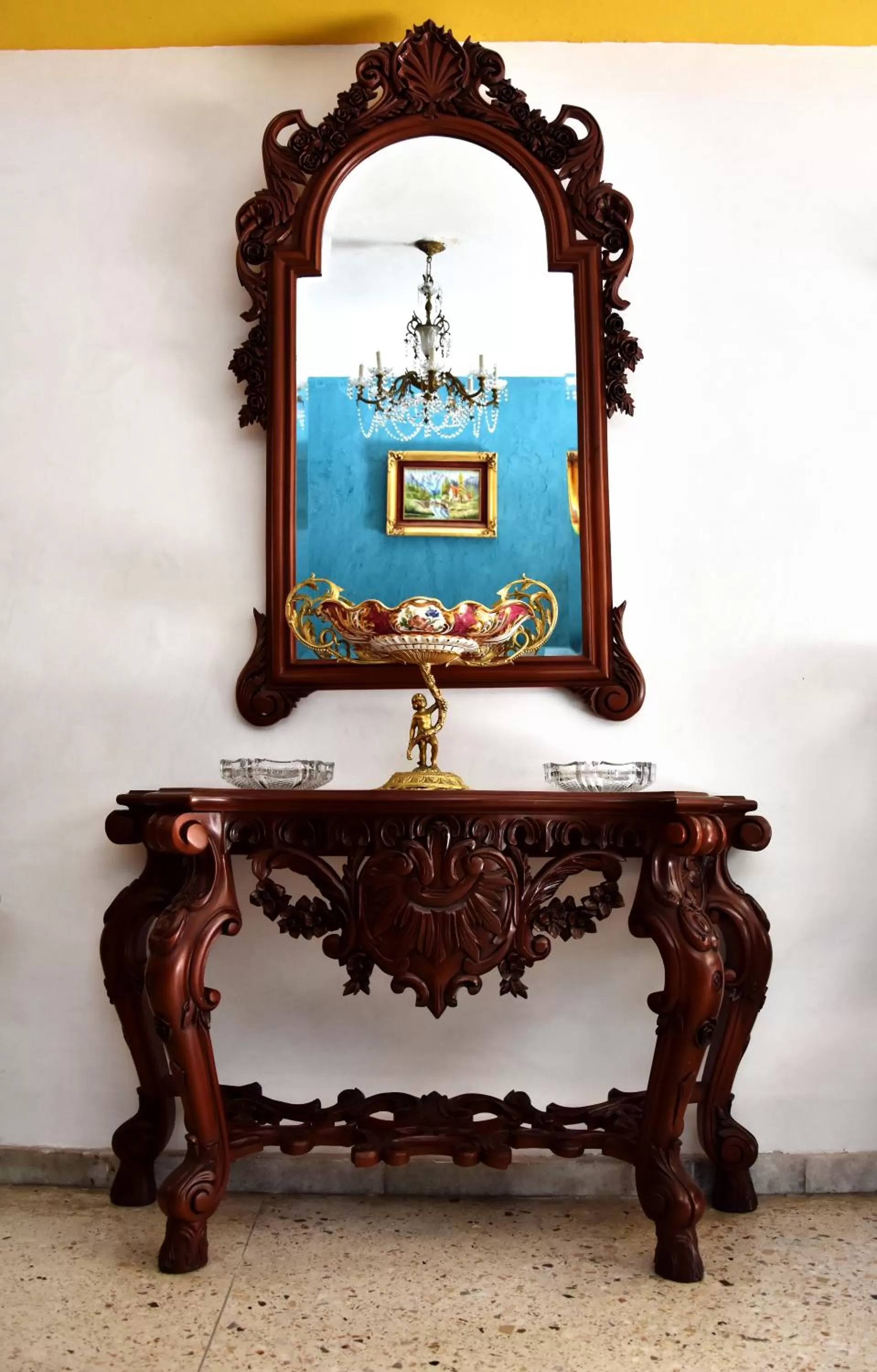 Lobby or reception in Hotel Mary Carmen