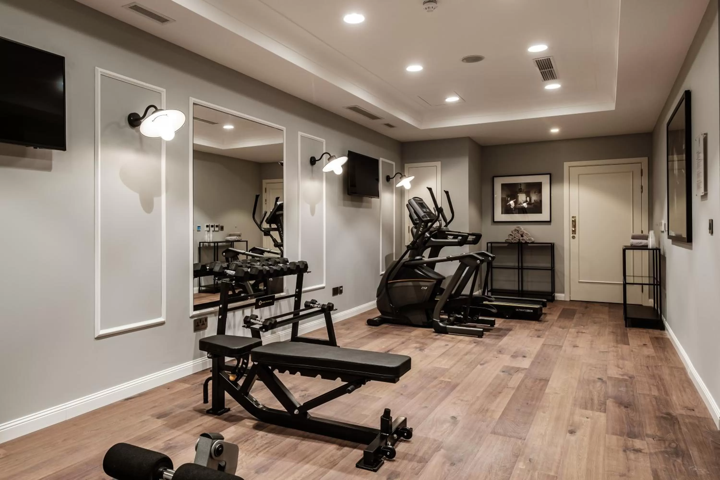 Fitness centre/facilities in The Gomerino Hotel