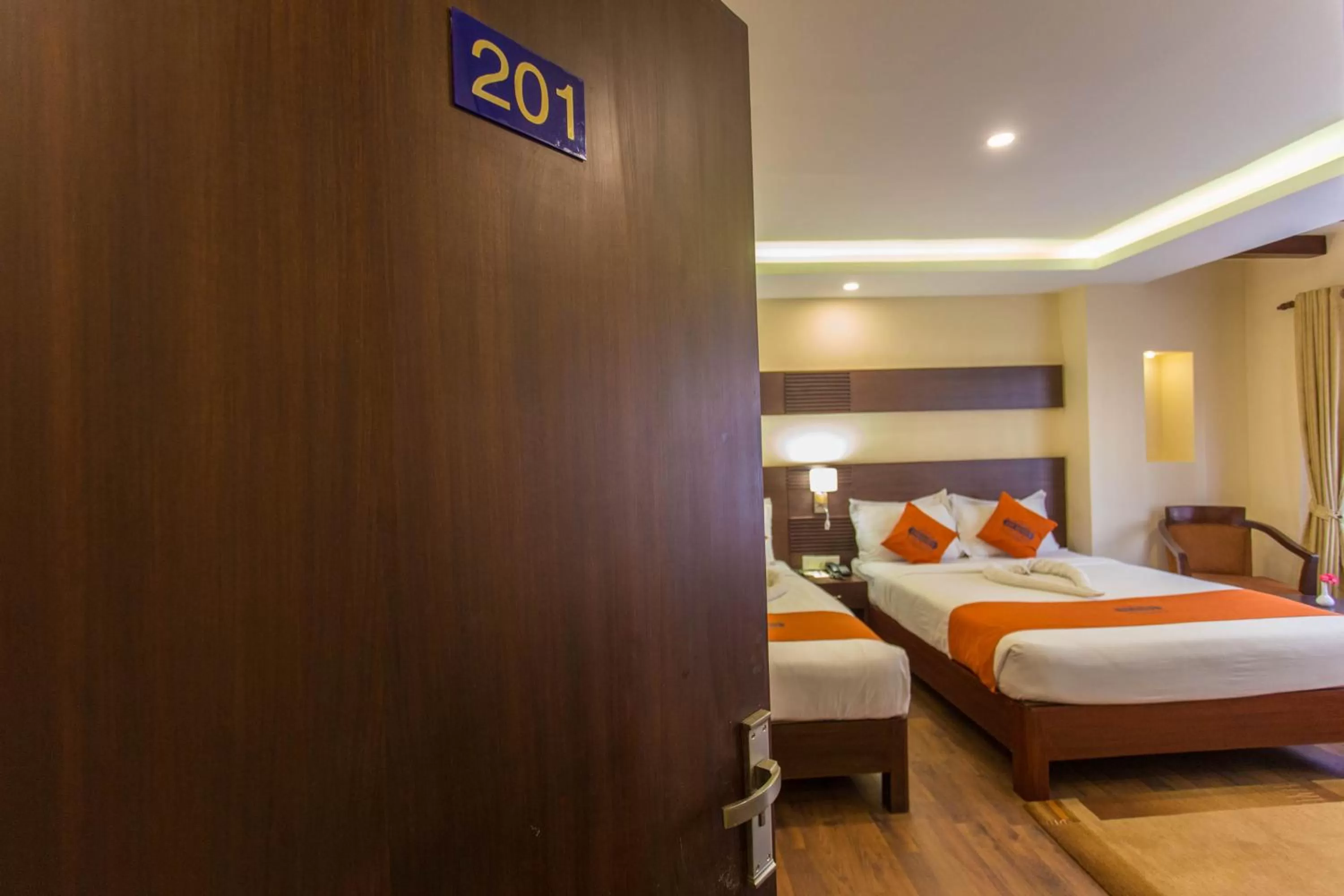 Bedroom, Bed in Hotel Jay Suites