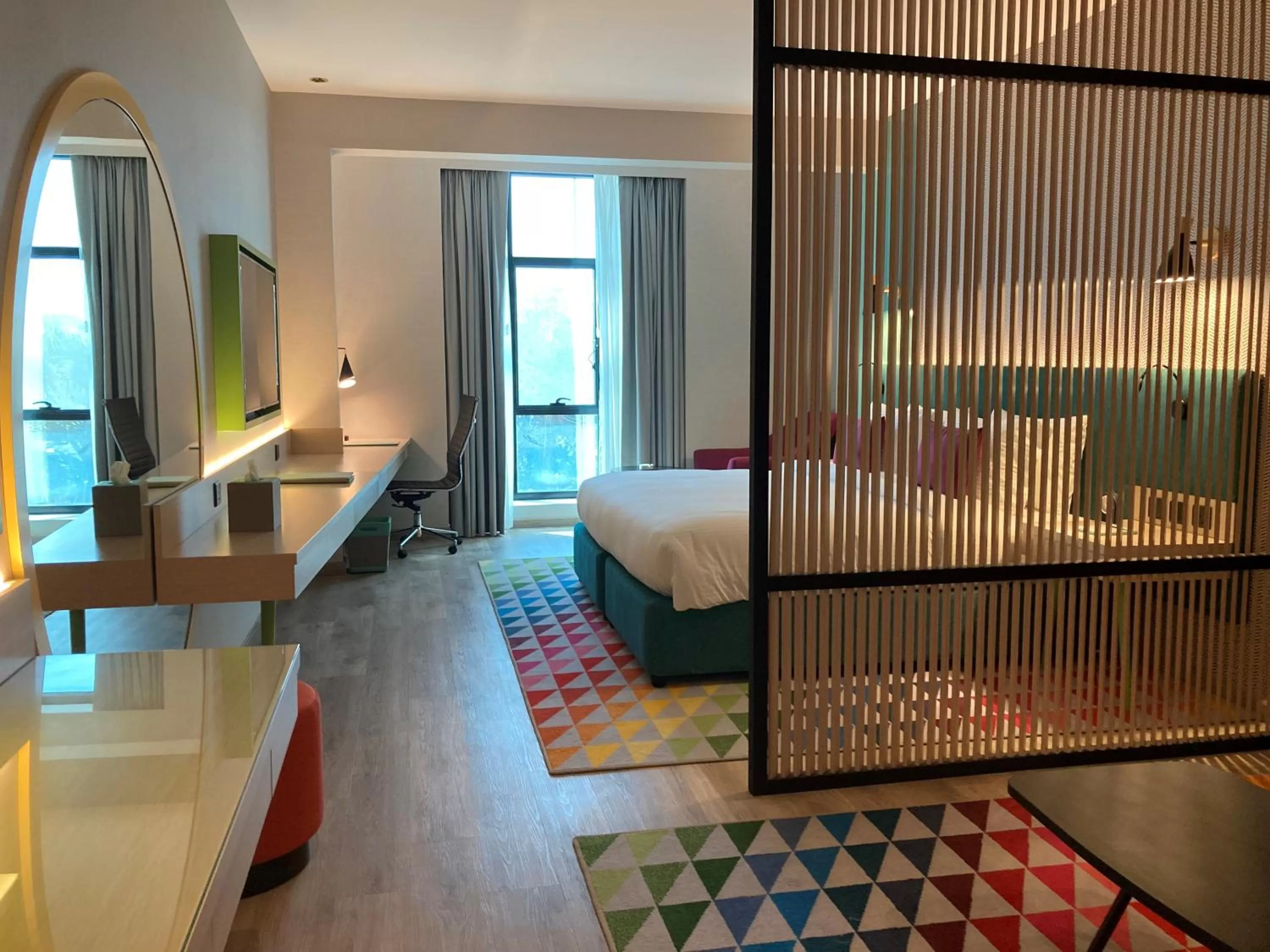 Bedroom, Bed in La Quinta by Wyndham Dubai Jumeirah