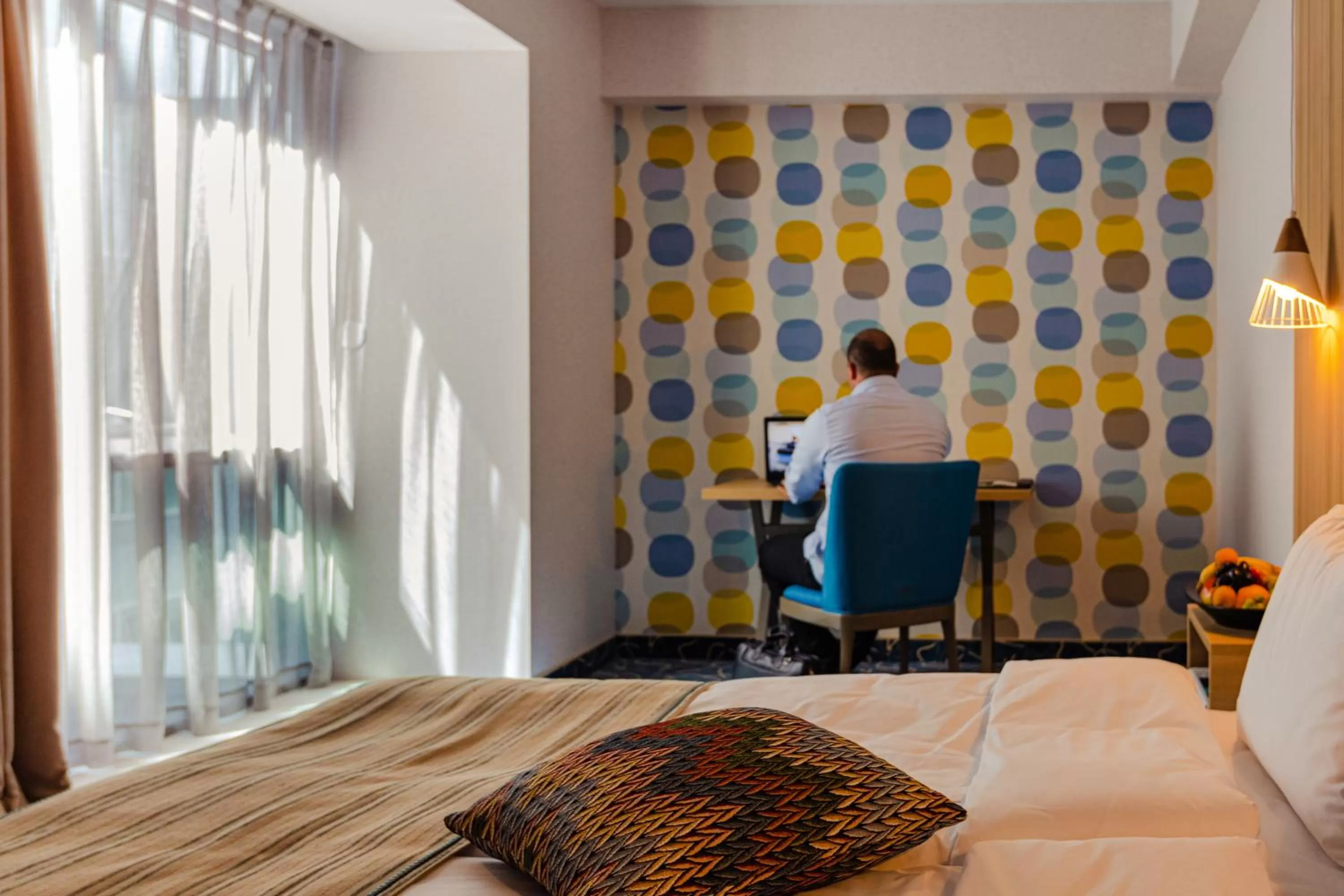 Bed in Marina Burgas Hotel