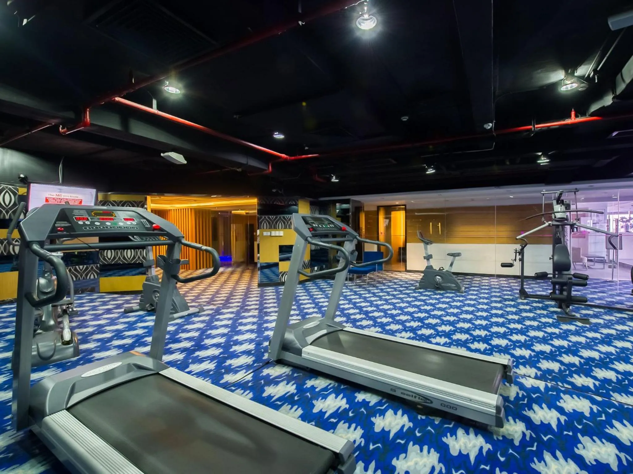 Fitness centre/facilities in Hotel Soul Suzhou