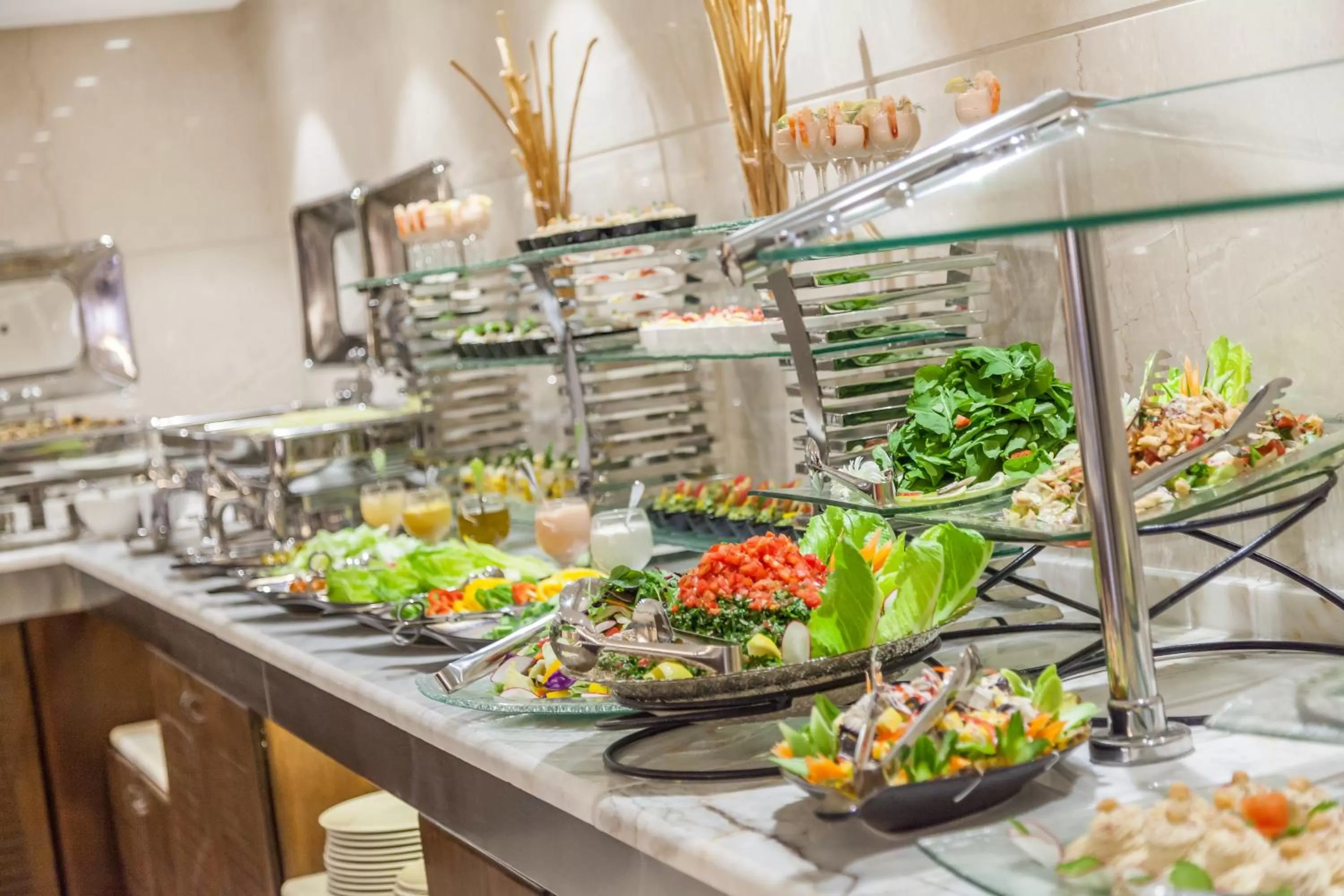 Food in Harir Palace Hotel