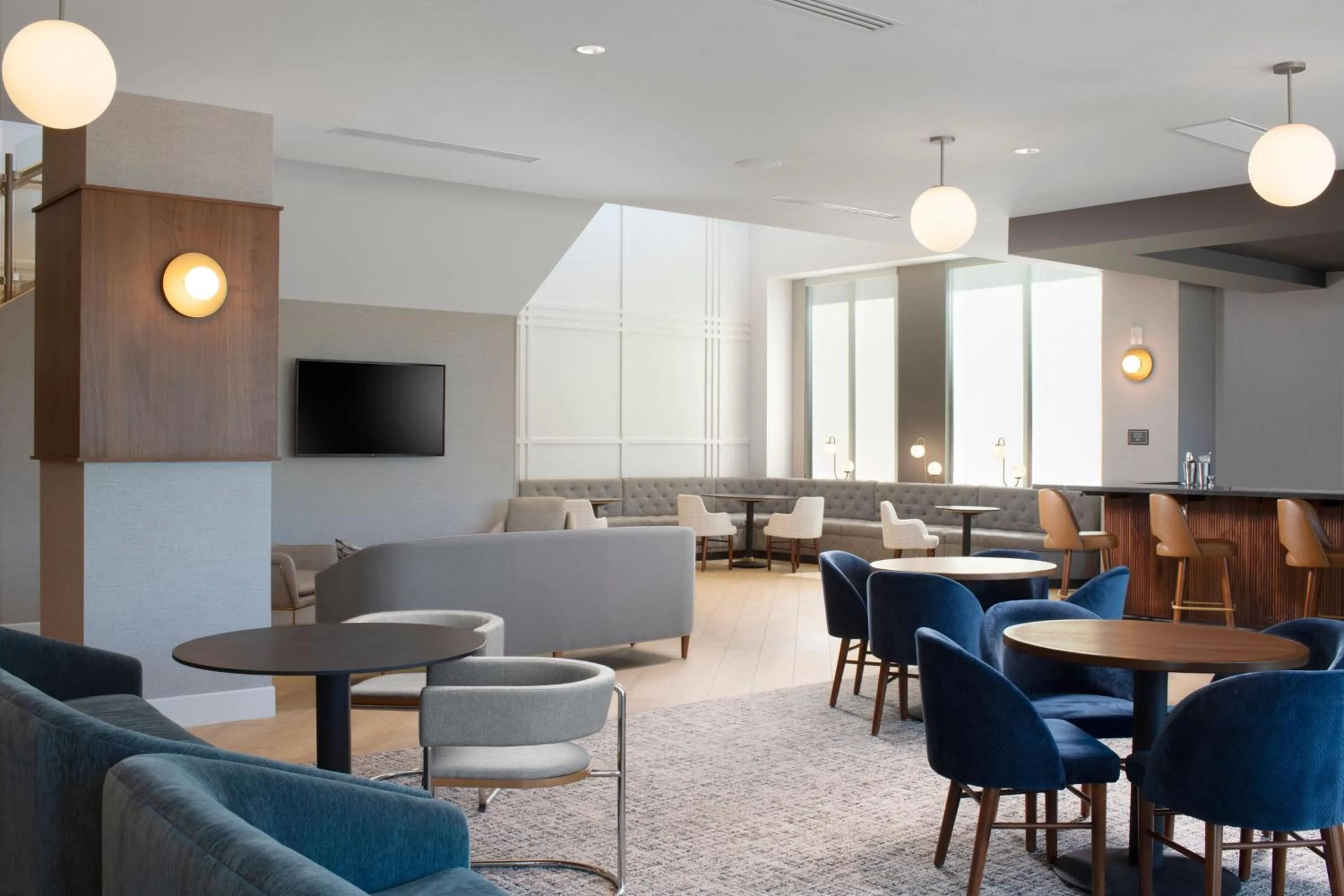 Lounge or bar in Residence Inn by Marriott St Louis Clayton