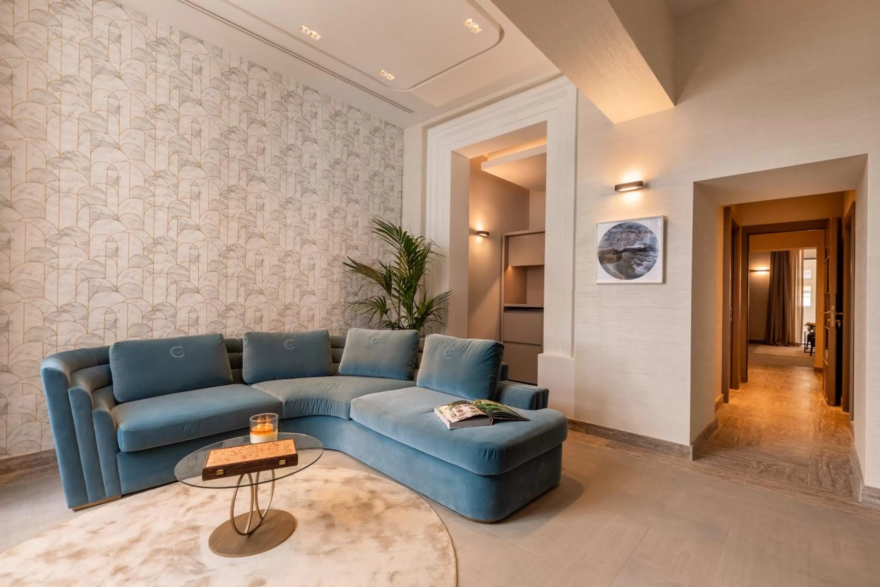 Living room in Iniala Harbour House