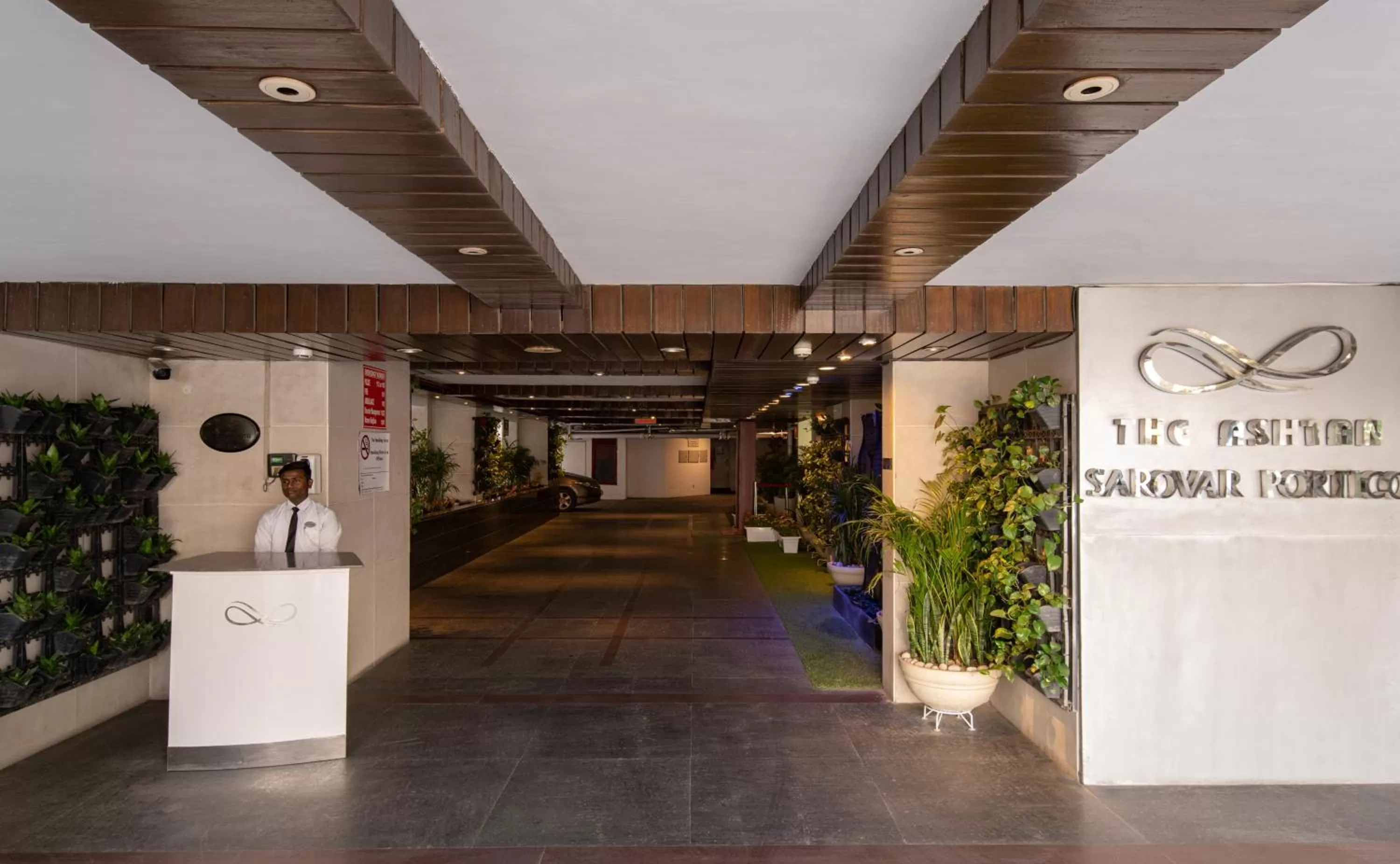 Property logo or sign in The Ashtan Sarovar Portico